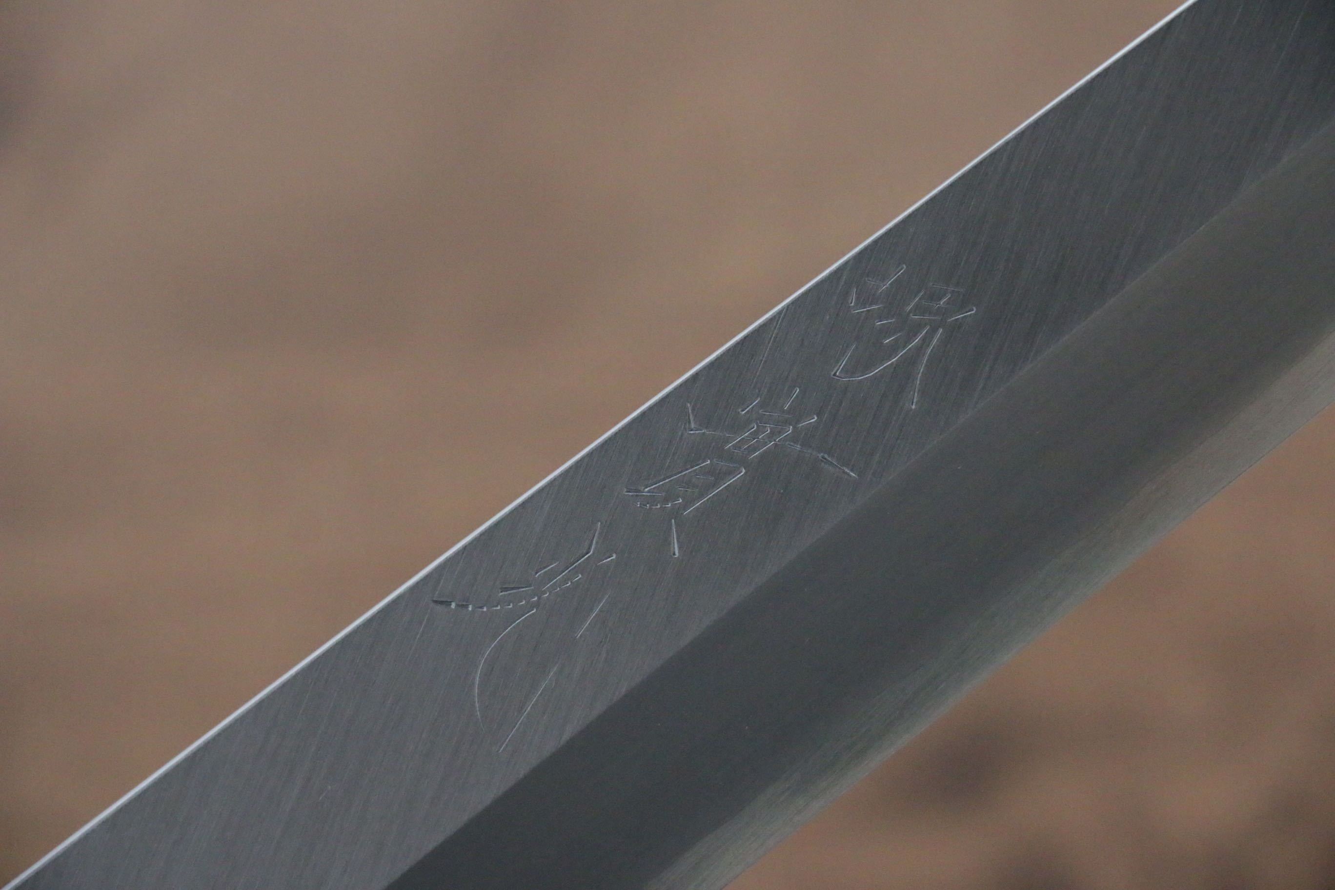Jikko Silver Steel No.3 Kiritsuke Yanagiba 270mm Shitan Handle - Japanny - Best Japanese Knife