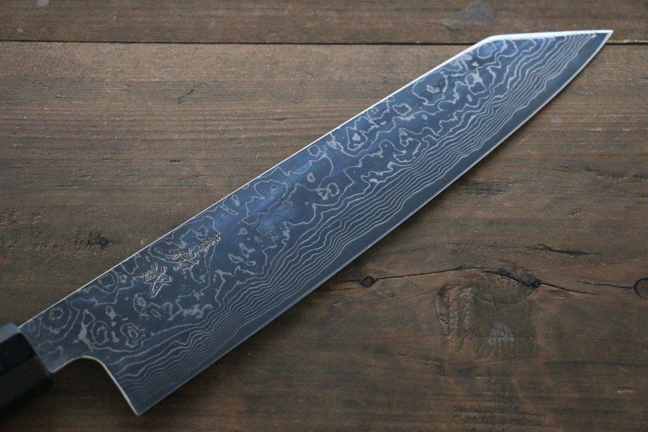 Sukenari SG2 Damascus Kiritsuke Gyuto 240mm Shitan Handle - Japanny - Best Japanese Knife