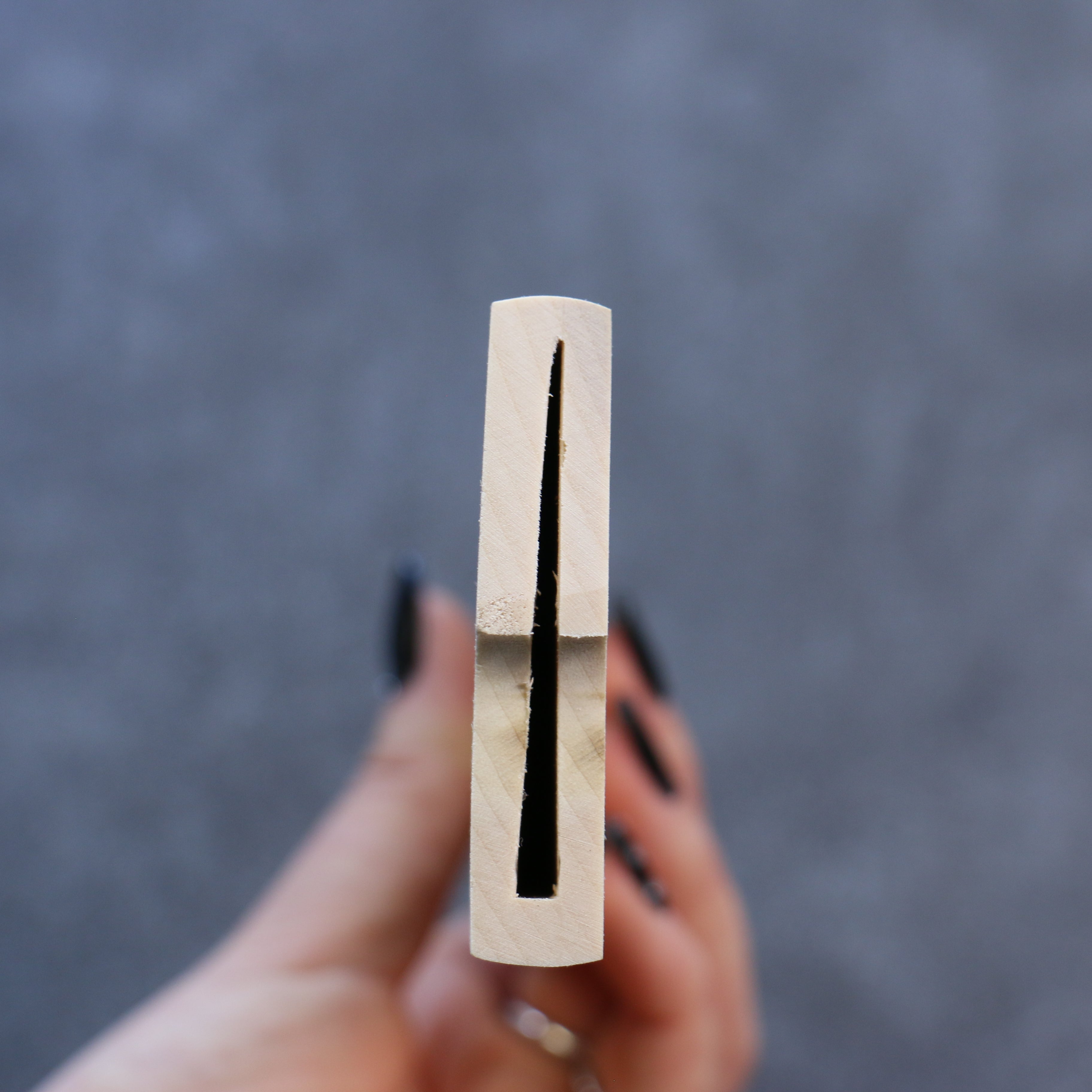 Magnolia Sheath for 165mm Santoku with Plywood pin - Japanny - Best Japanese Knife