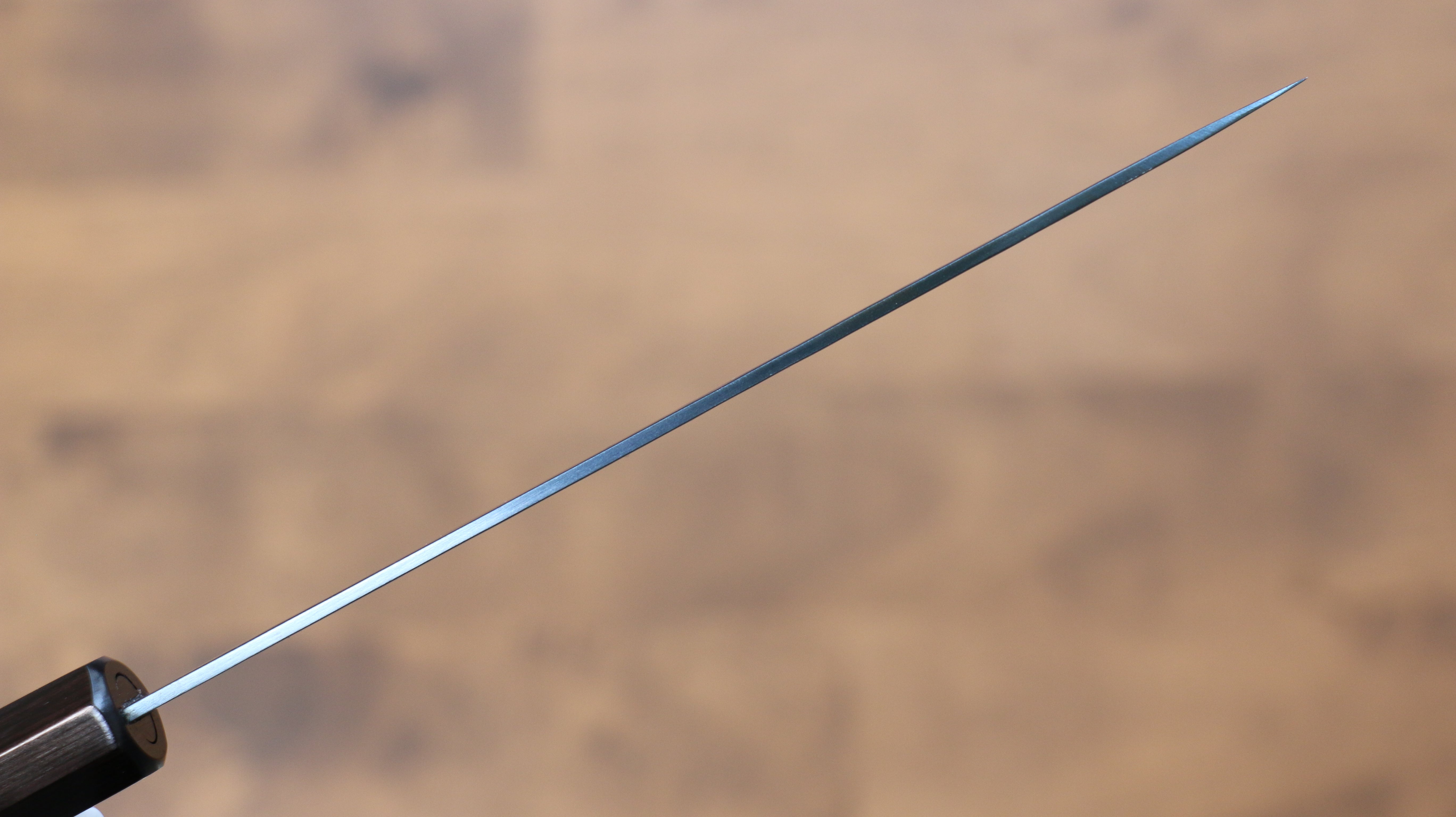 Seisuke SK-85 Ion plating Hammered Petty-Utility 150mm Red Pakka wood Handle - Japanny - Best Japanese Knife