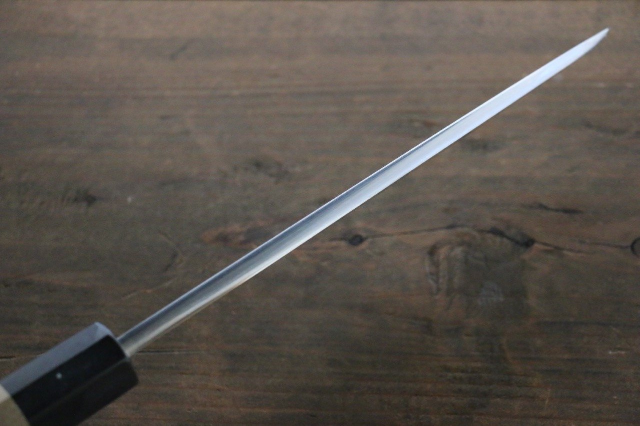 Sukenari Blue Steel No.2 Hongasumi Deba Magnolia Handle - Japanny - Best Japanese Knife