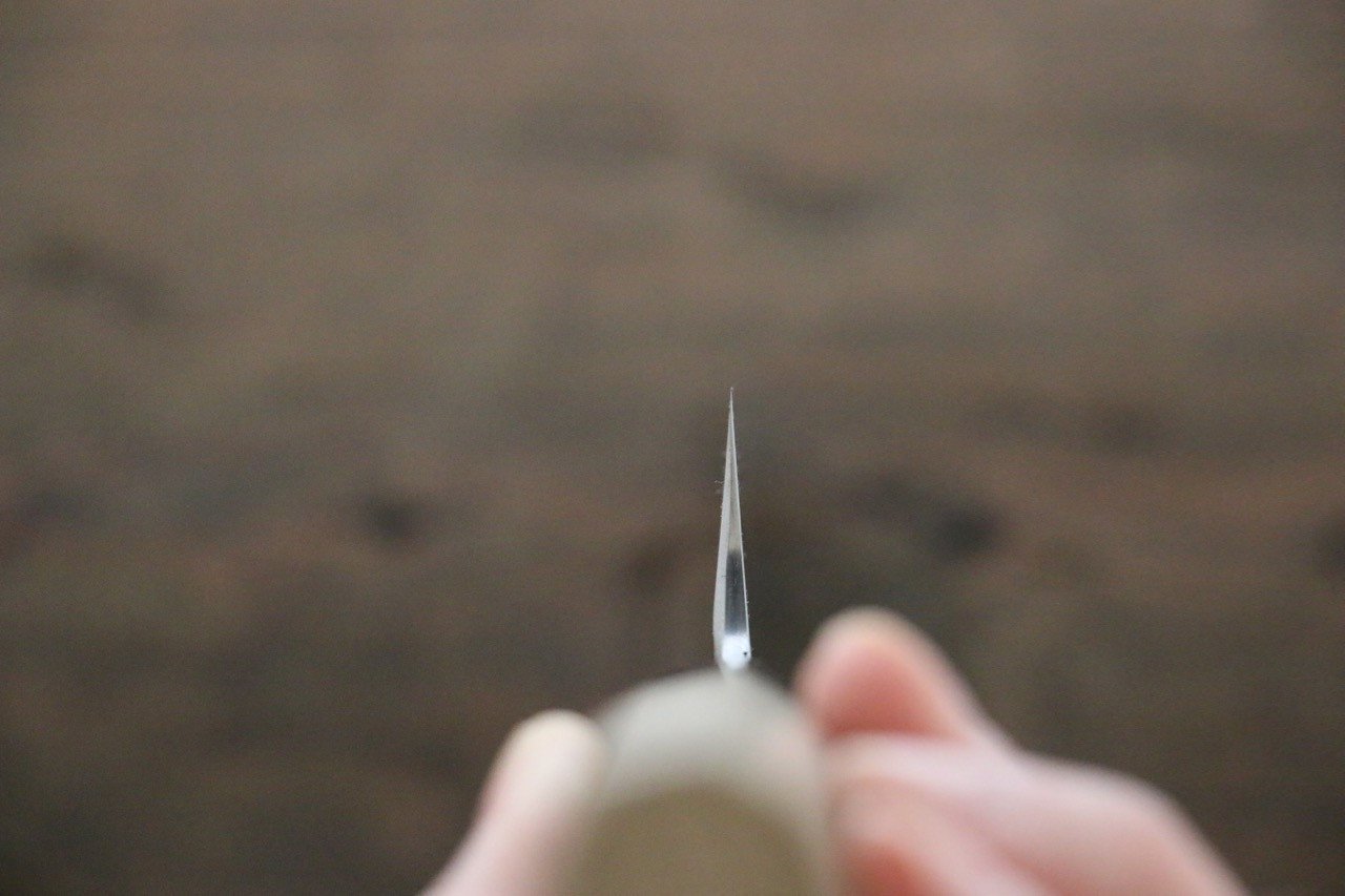 Sukenari Blue Steel No.2 Hongasumi Mukimono 180mm Magnolia Handle - Japanny - Best Japanese Knife