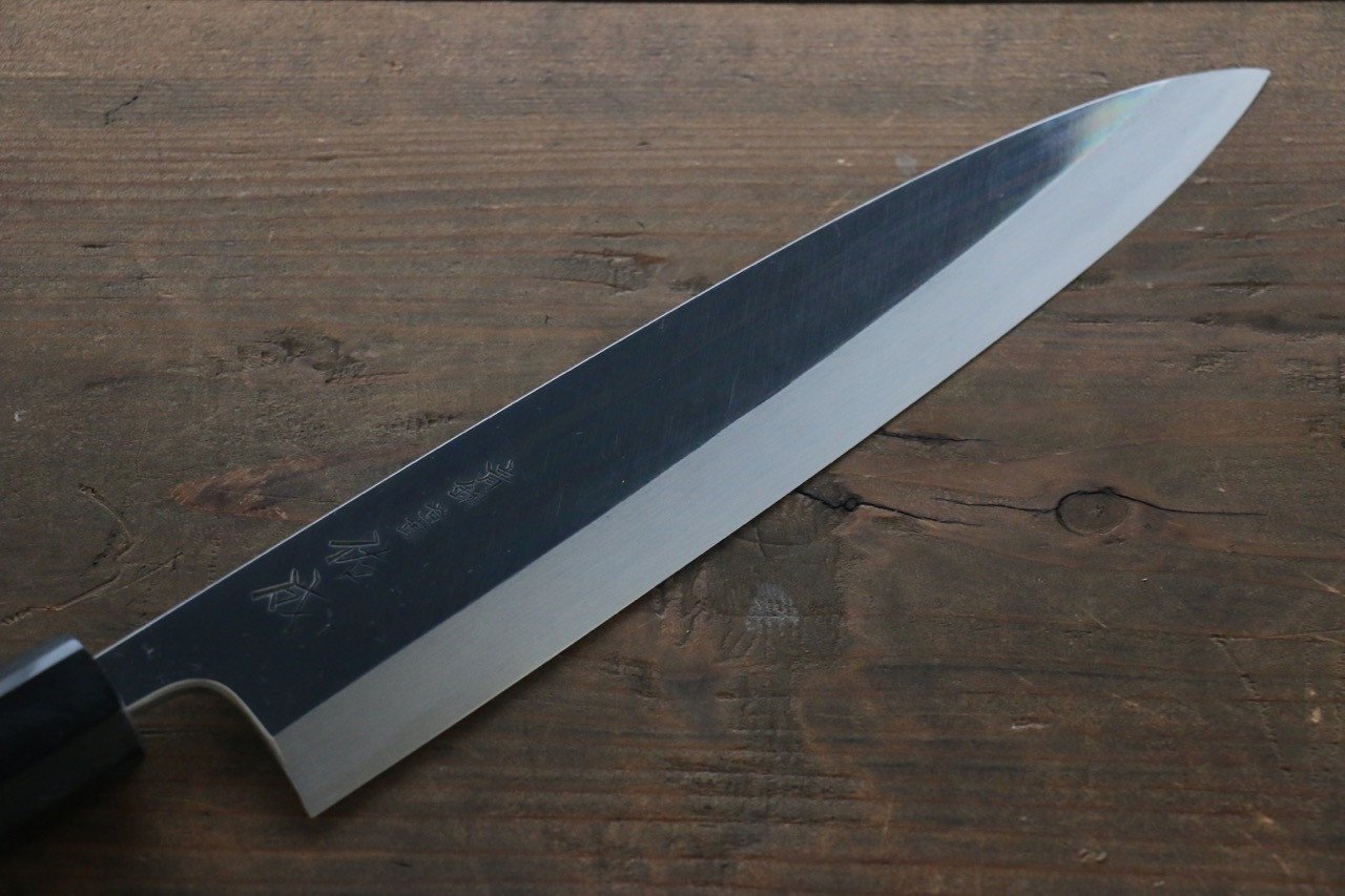 Sukenari Blue Steel No.2 Hongasumi Mioroshi Deba Magnolia Handle - Japanny - Best Japanese Knife