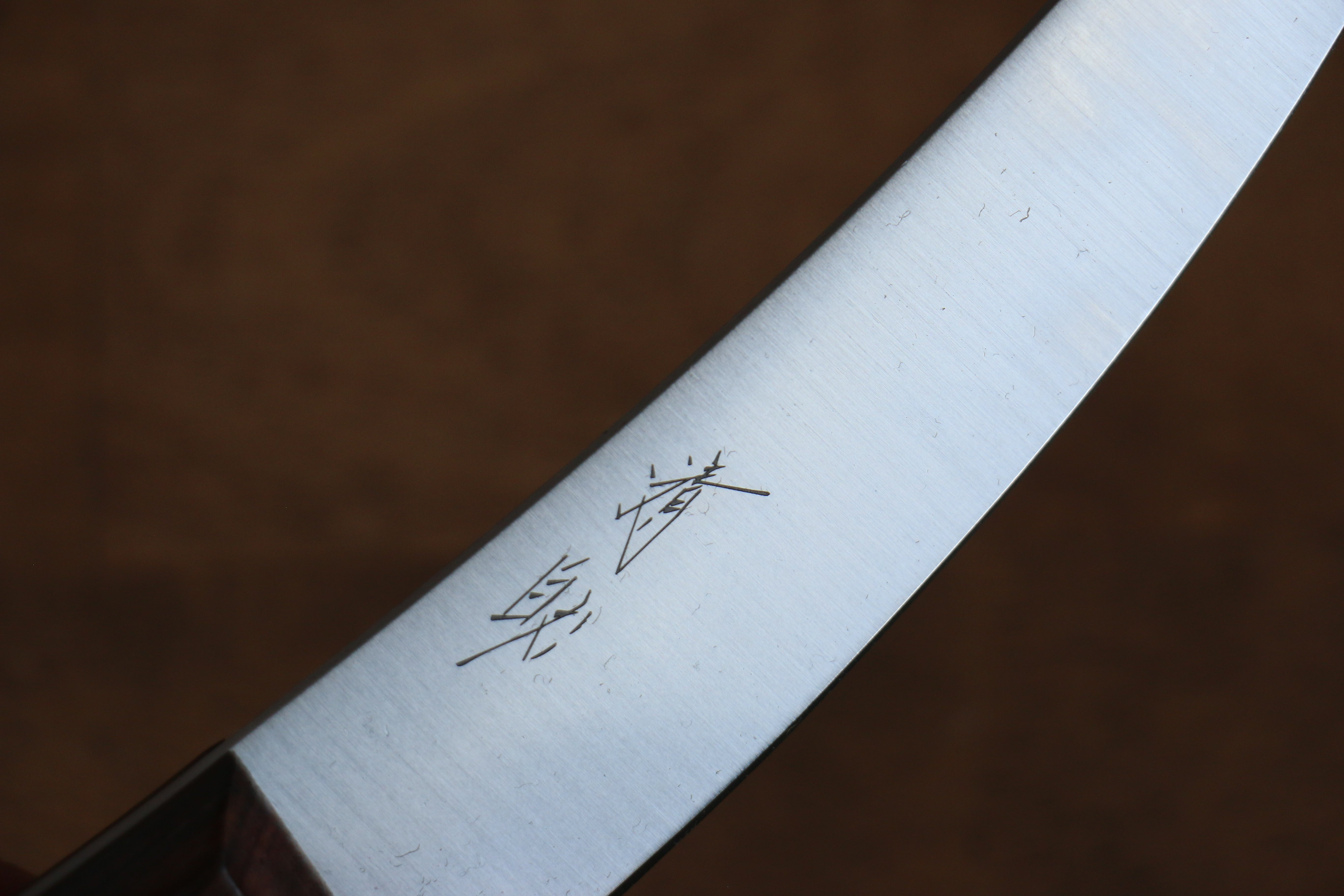 Seisuke Sanzoku Japanese Steel Butcher(Small) 150mm Shitan Handle - Japanny - Best Japanese Knife