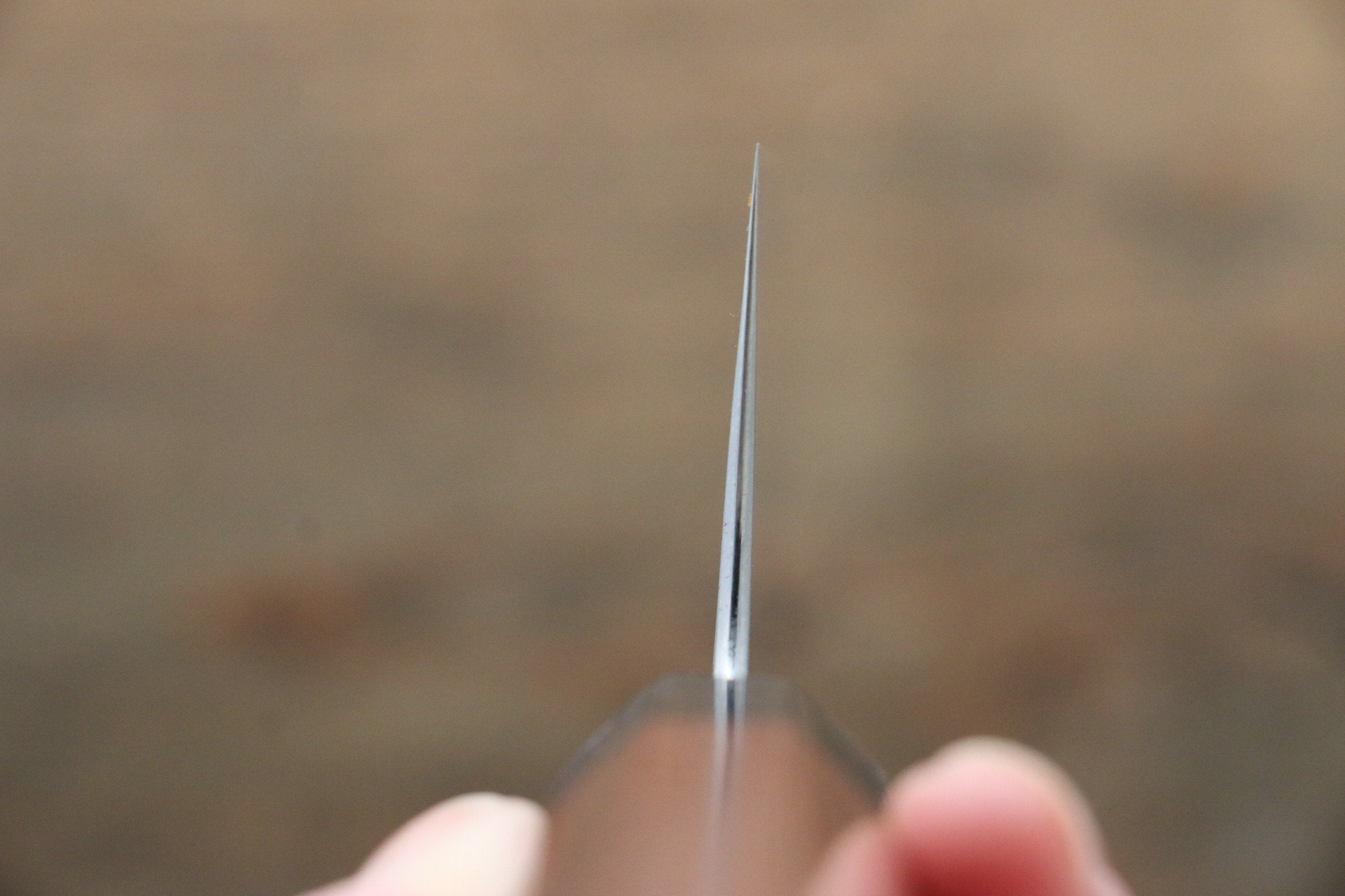 Shibata Takayuki Koutetsu Blue Super Santoku 165mm Jarrah Handle - Japanny - Best Japanese Knife