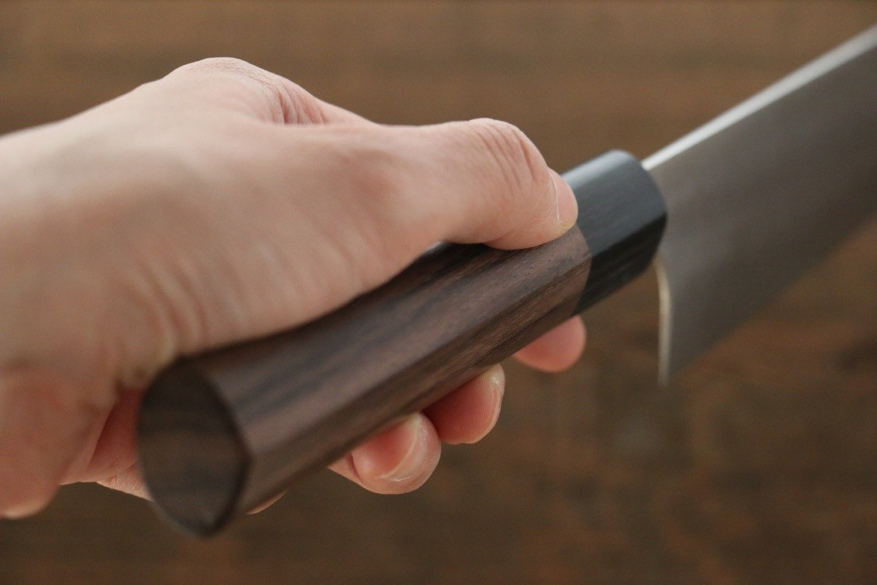 Seisuke SG2 Santoku 180mm Shitan Handle - Japanny - Best Japanese Knife