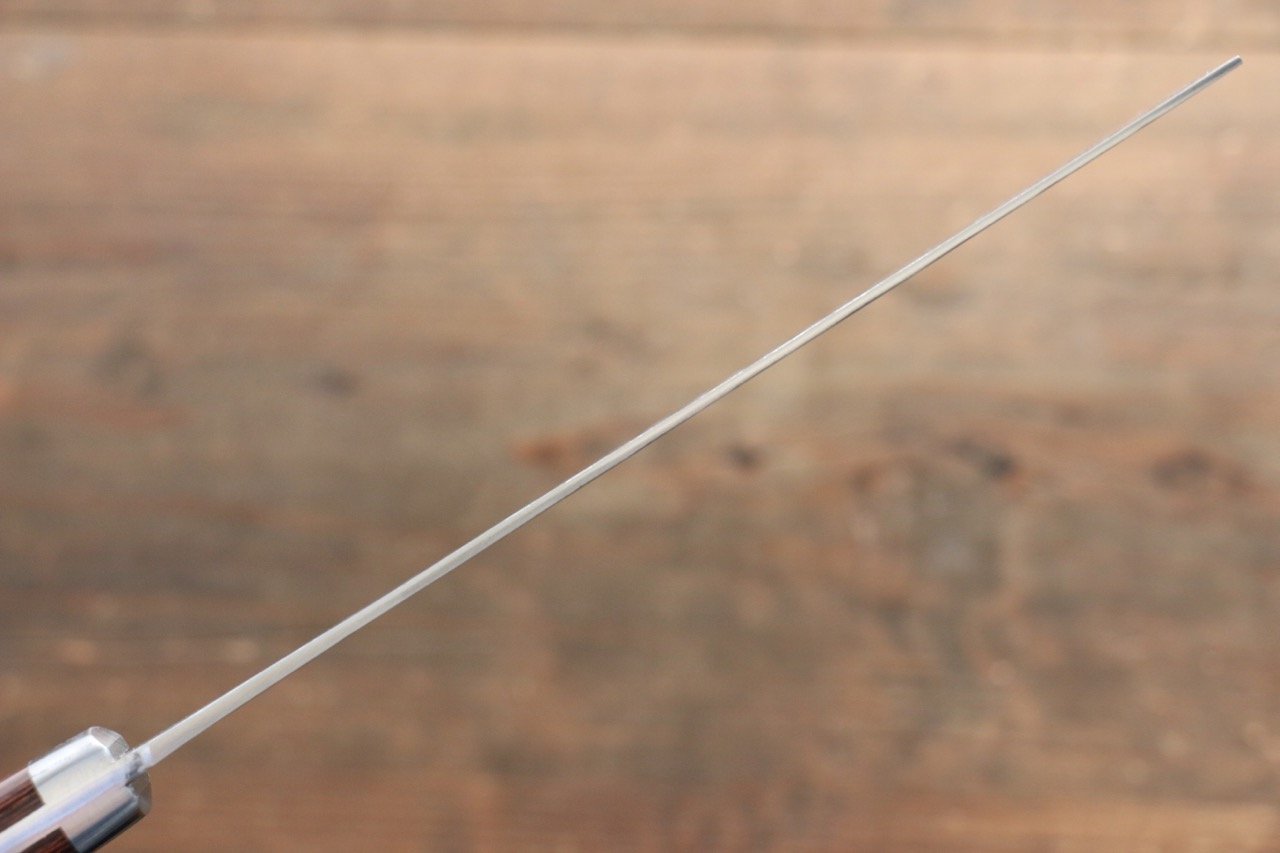 Kunihira Tanzo VG1 Hammered Usuba 165mm Mahogany Handle - Japanny - Best Japanese Knife