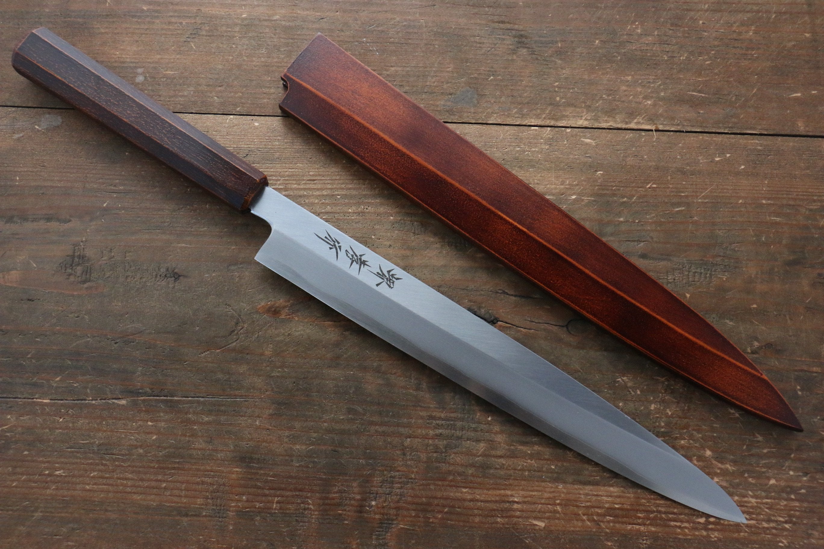 Sakai Takayuki Yasuragi INOX Molybdenum Yanagiba 270mm with ABS resin Handle - Japanny - Best Japanese Knife