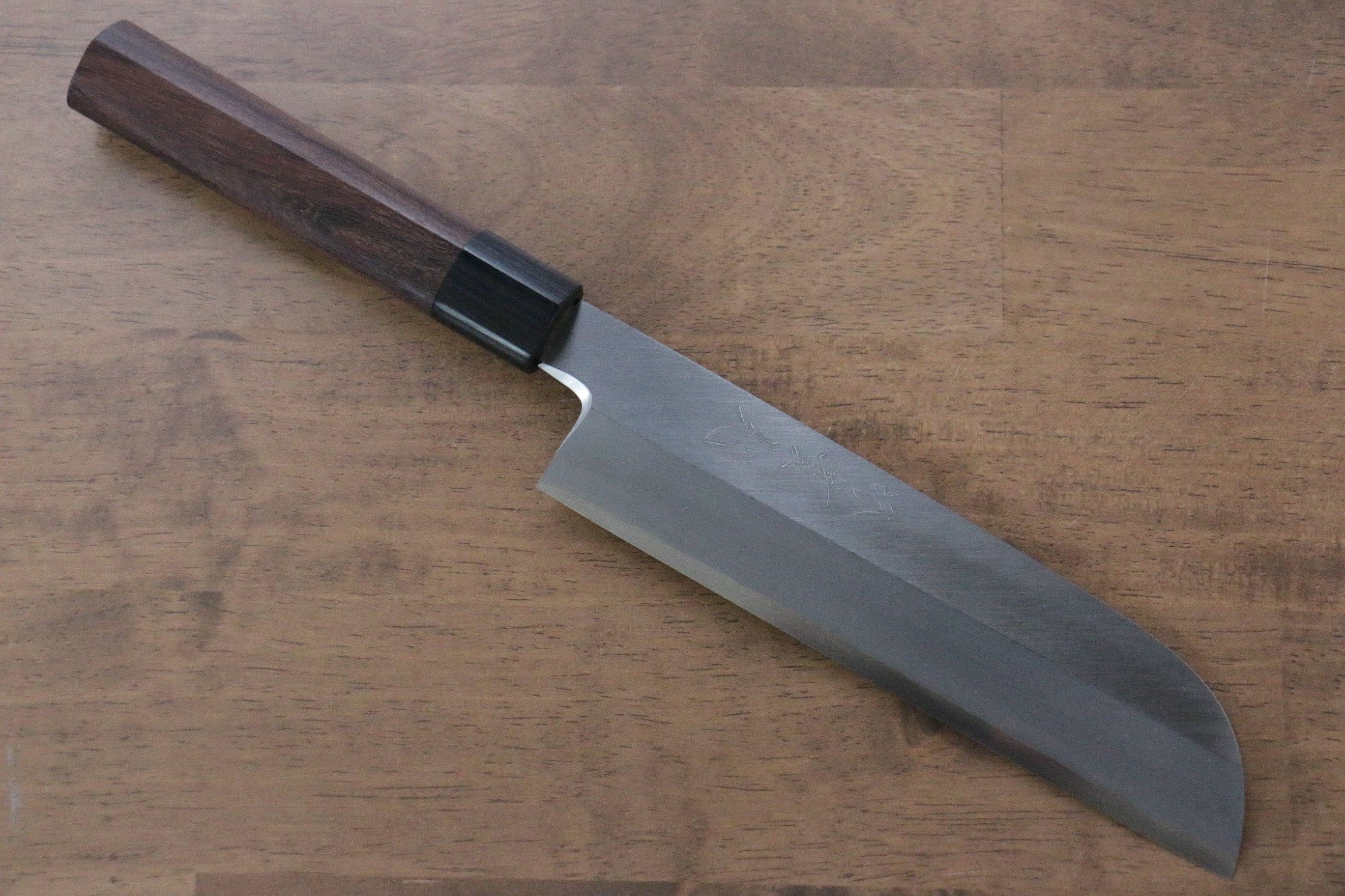 Jikko Silver Steel No.3 Kamagata Usuba 195mm Shitan Handle - Japanny - Best Japanese Knife