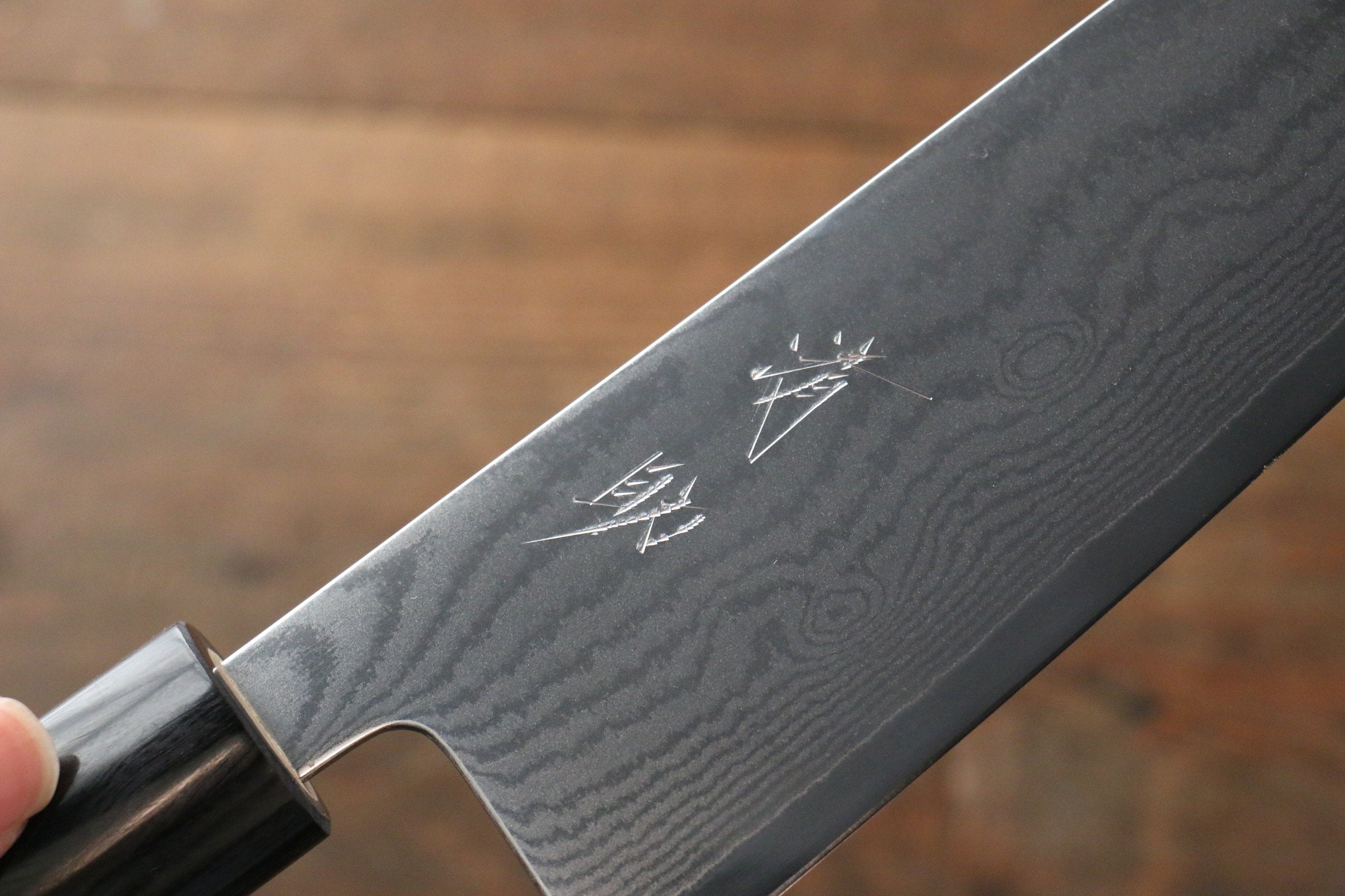 Seisuke VG10 63Layer Damascus Santoku 165mm & Gyuto 210mm Japanese Chef Knife Set - Japanny - Best Japanese Knife