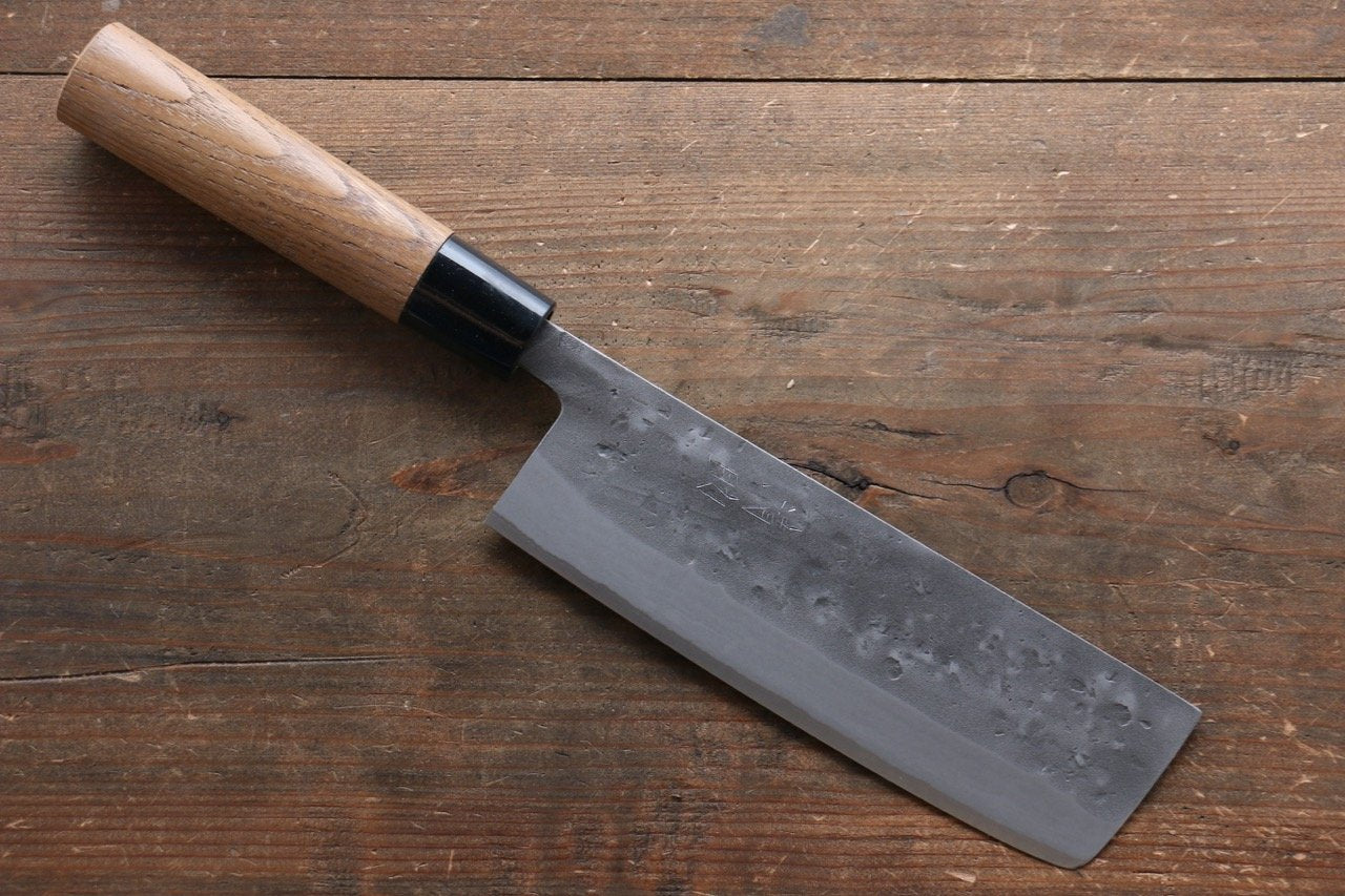 Seisuke Blue Steel No.2 Nashiji Gyuto, Nakiri, Petty Japanese Chef Knives Set - Japanny - Best Japanese Knife