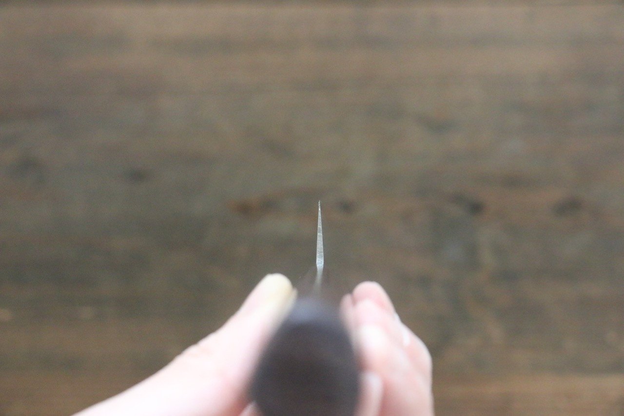 Sakai Takayuki AUS10 45 Layer Damascus Sujihiki 240mm Shitan Handle - Japanny - Best Japanese Knife