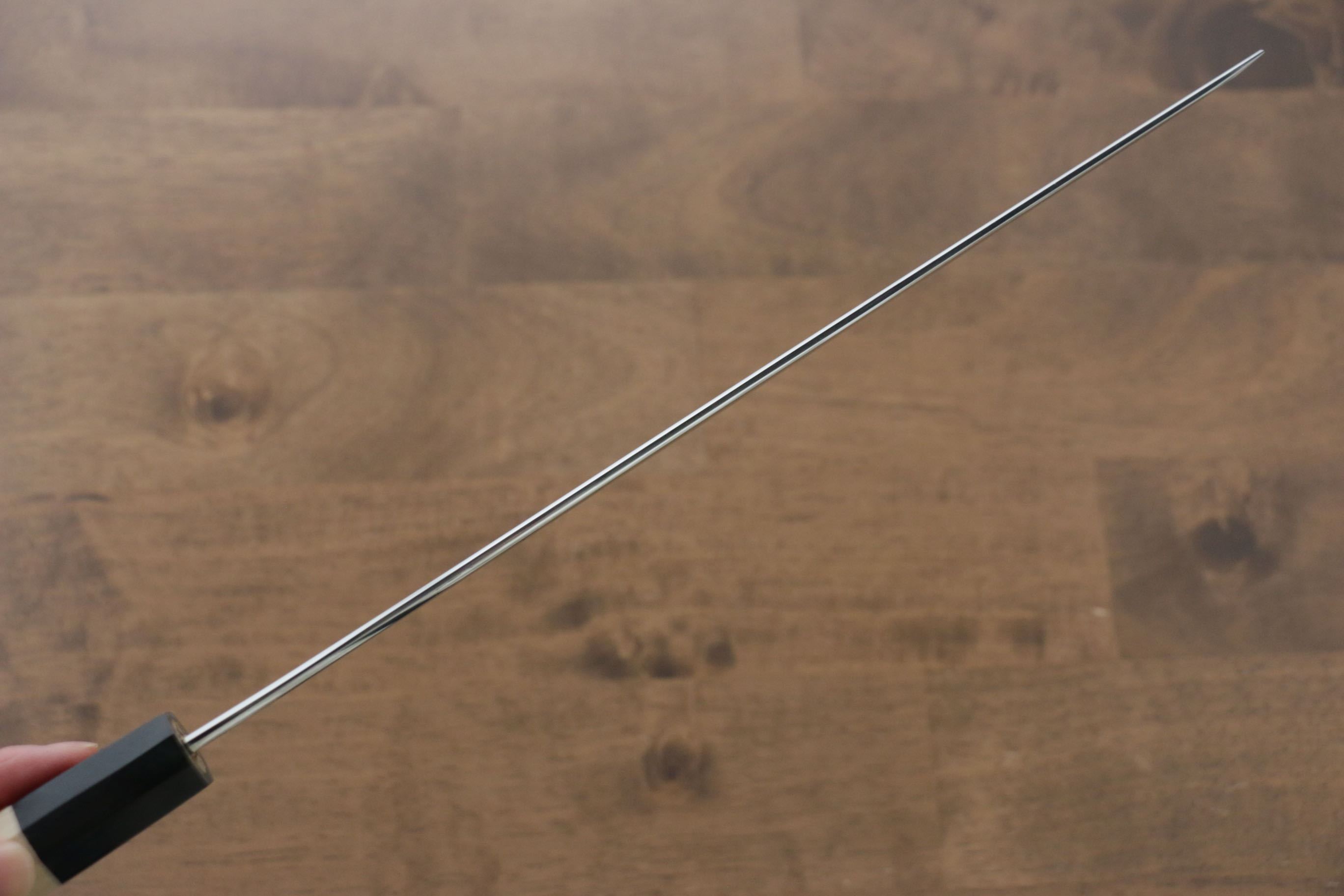 Choyo Silver Steel No.3 Mirrored Finish Sakimaru Takohiki 270mm Magnolia Handle - Japanny - Best Japanese Knife