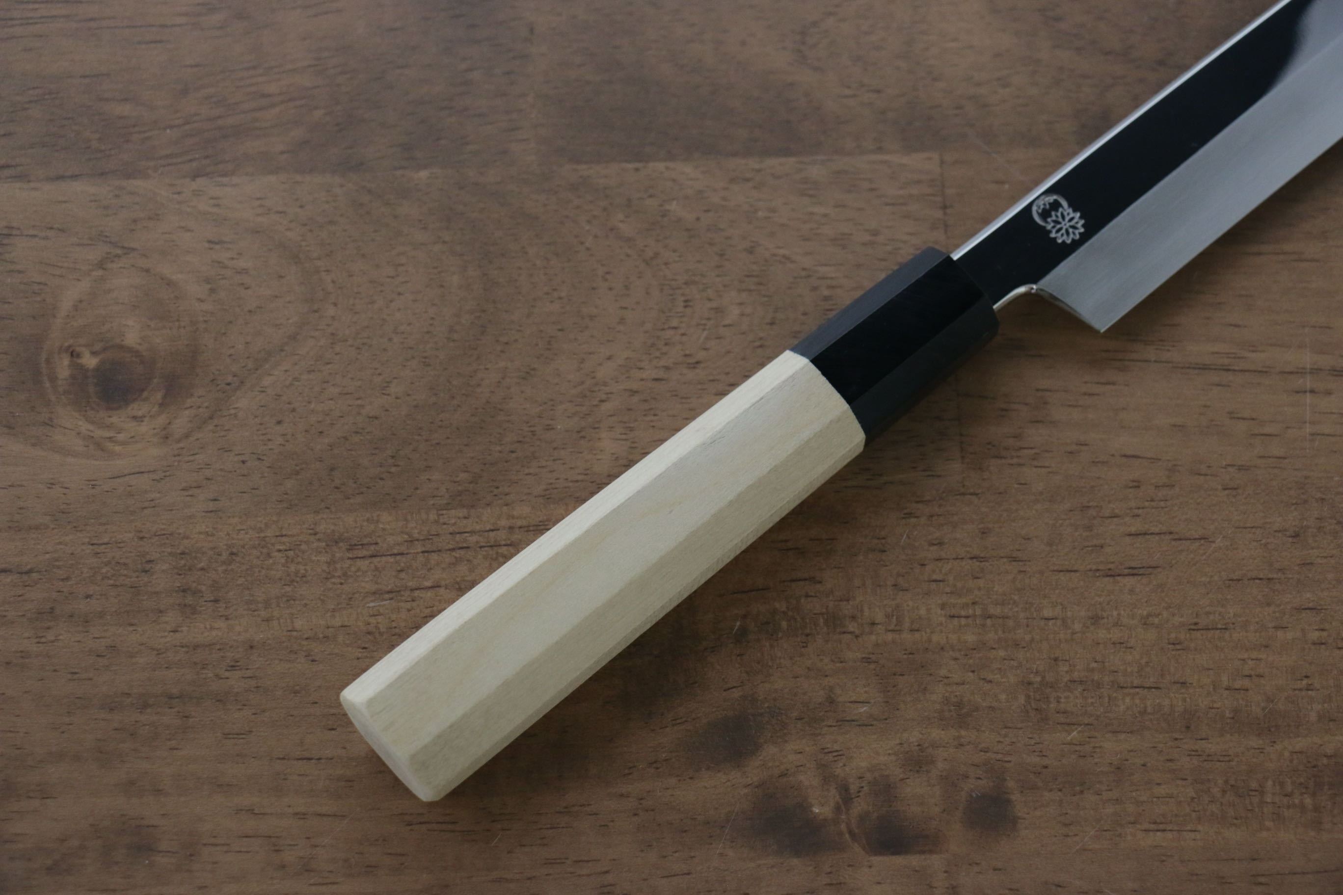 Choyo Silver Steel No.3 Mirrored Finish Sakimaru Takohiki 270mm Magnolia Handle - Japanny - Best Japanese Knife