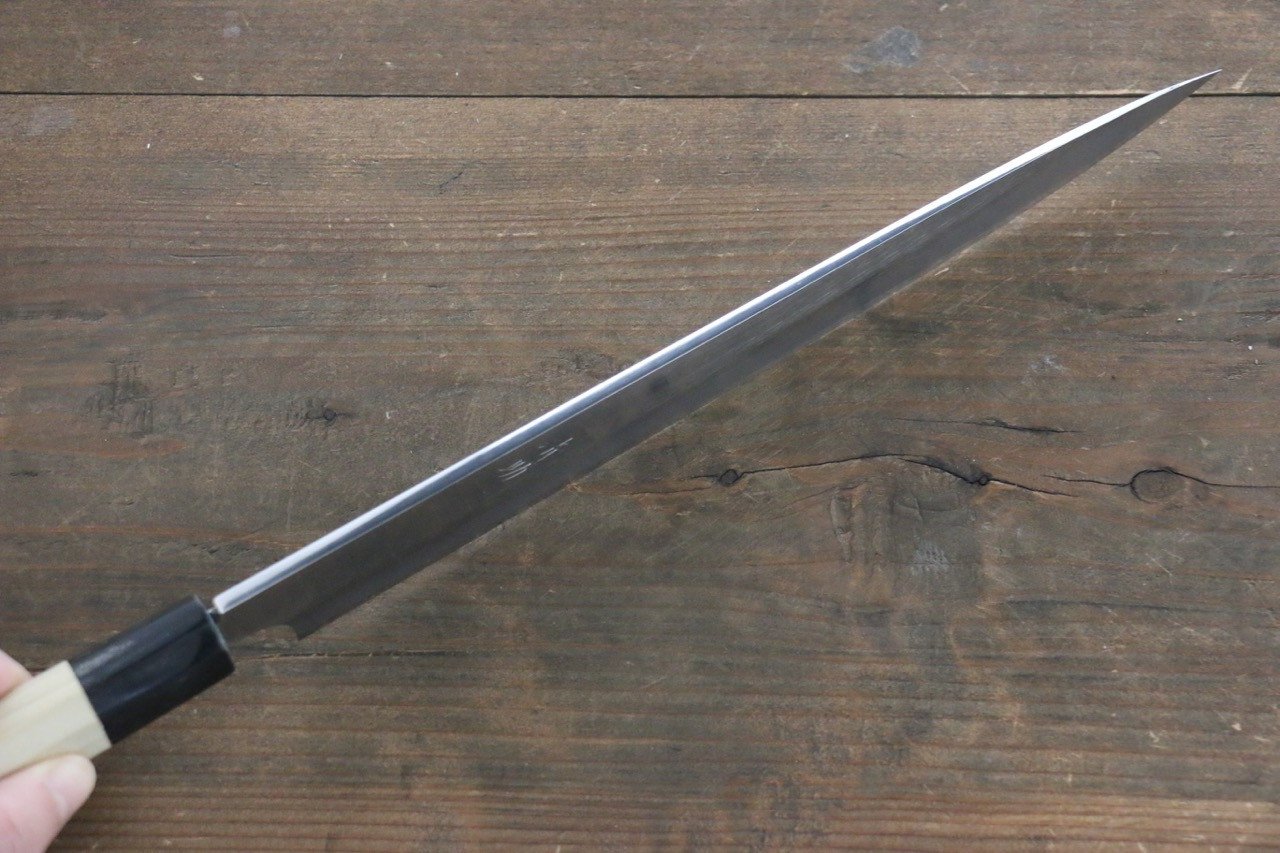 Seisuke White Steel No.2 Yanagiba 270mm Shitan Handle - Japanny - Best Japanese Knife
