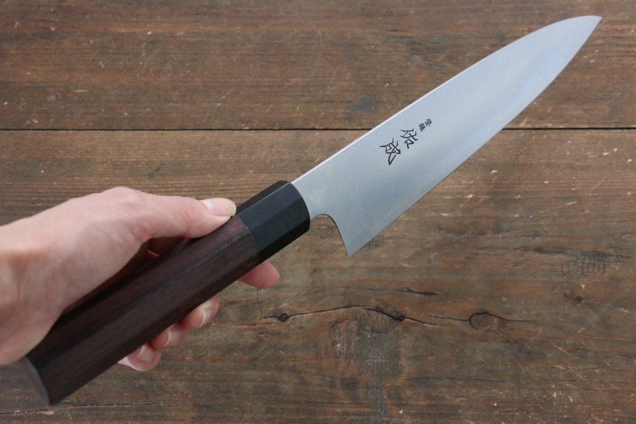 Sukenari Blue Super Gyuto 210mm Shitan Handle - Japanny - Best Japanese Knife