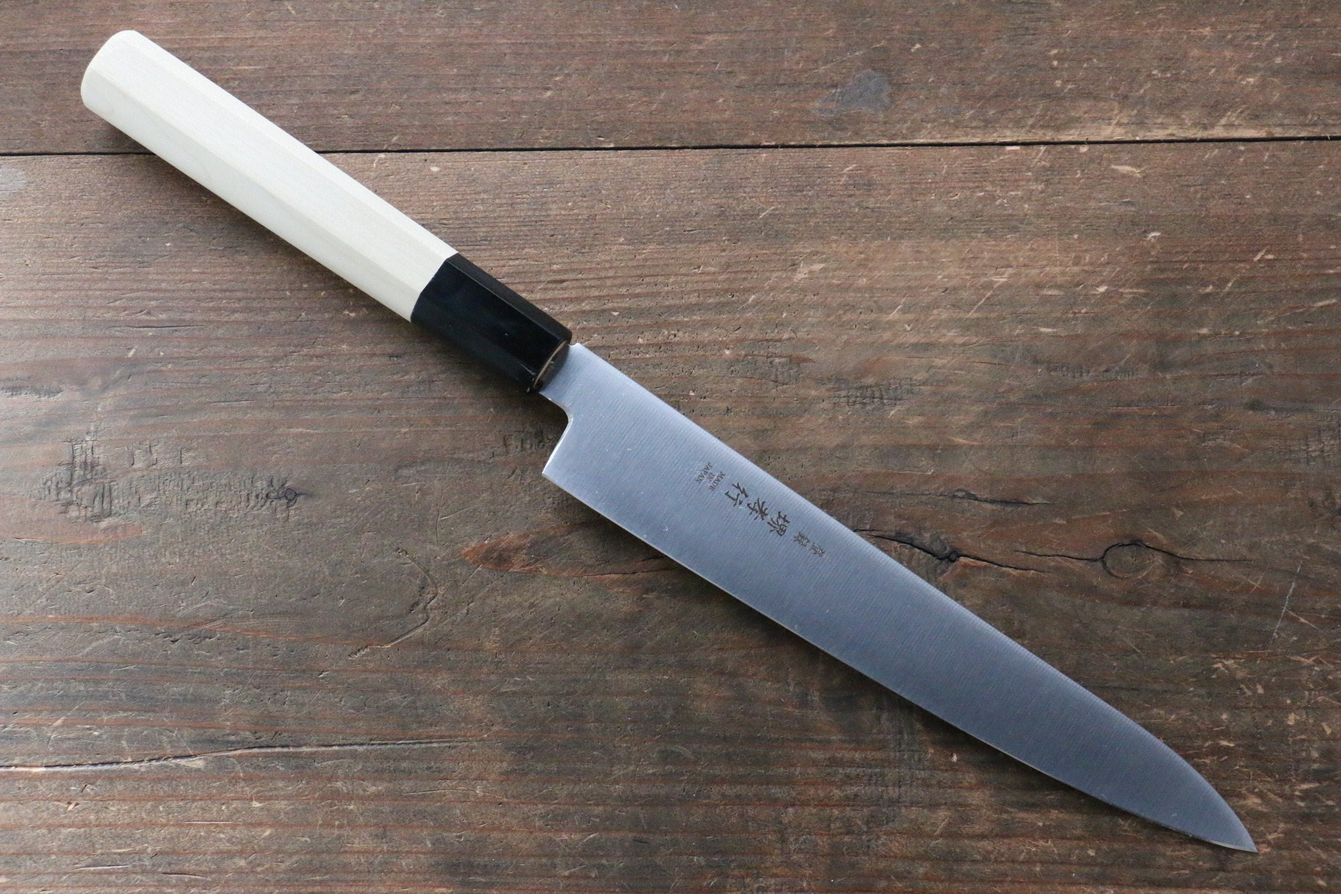 Sakai Takayuki Grand Chef Grand Chef Swedish Steel-stn Petty-Utility 180mm Magnolia Handle - Japanny - Best Japanese Knife