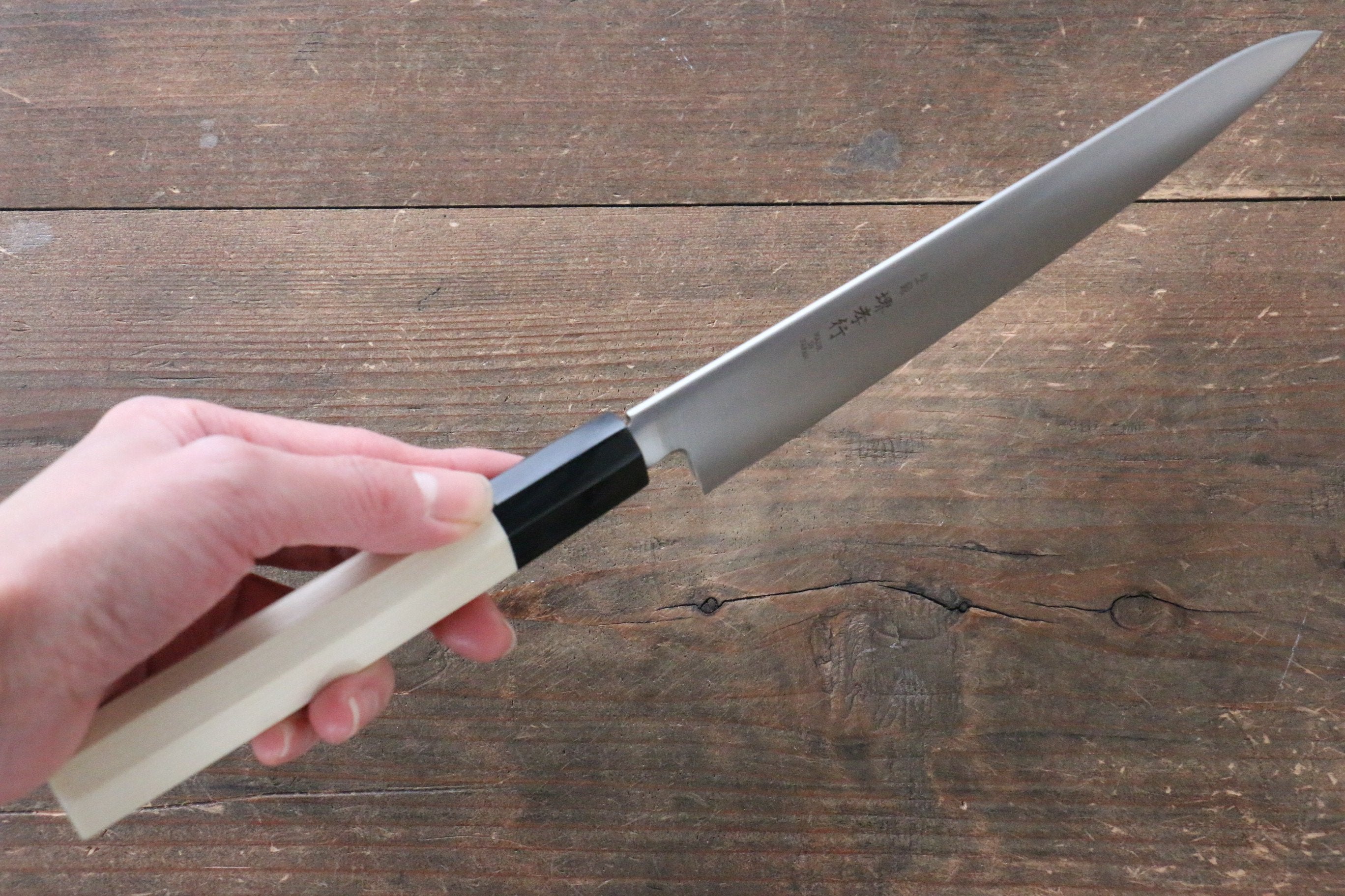 Sakai Takayuki Grand Chef Grand Chef Swedish Steel-stn Petty-Utility 180mm Magnolia Handle - Japanny - Best Japanese Knife