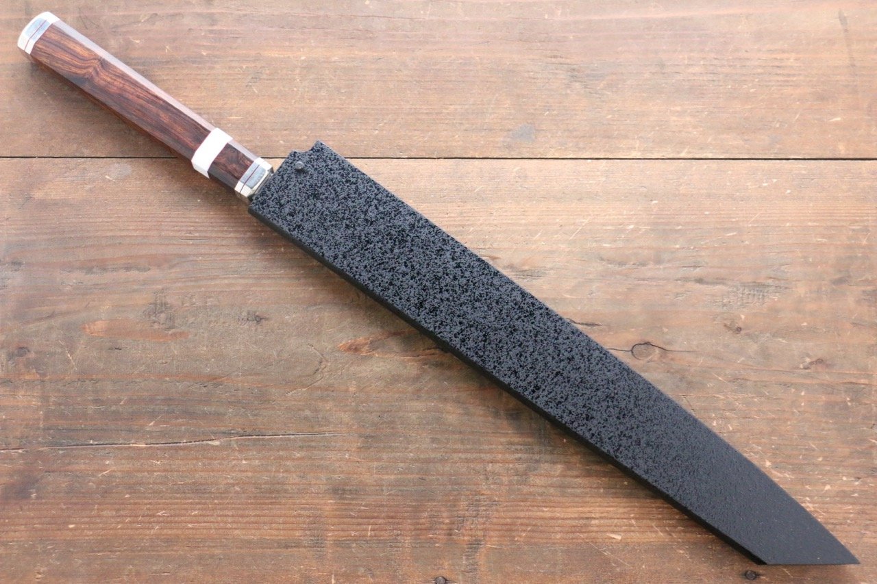 Kuroishime Saya Sheath for Kiritsuke Yanagiba Knife with Plywood Pin-300mm - Japanny - Best Japanese Knife