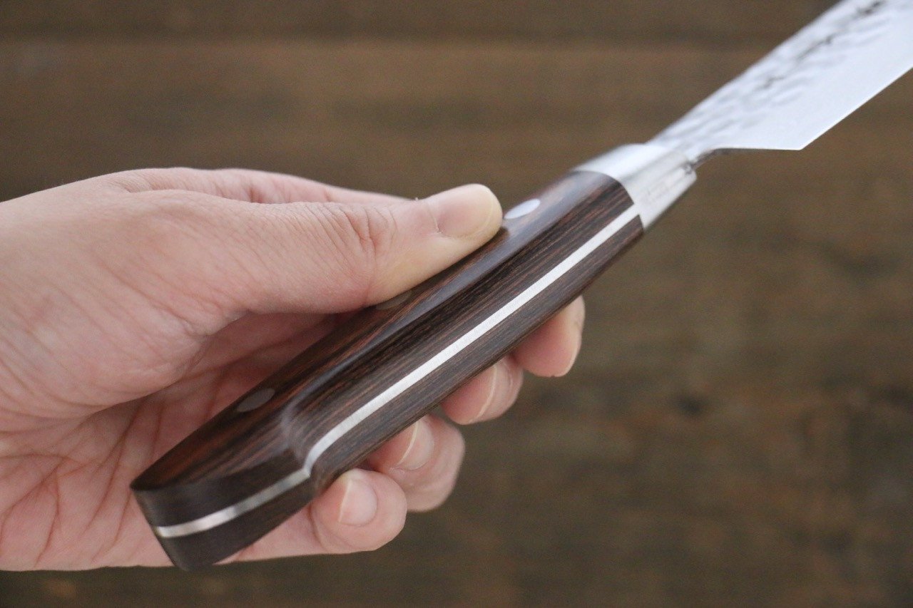 Sakai Takayuki VG10 17 Layer Damascus Nakiri 160mm (Super Deal) - Japanny - Best Japanese Knife