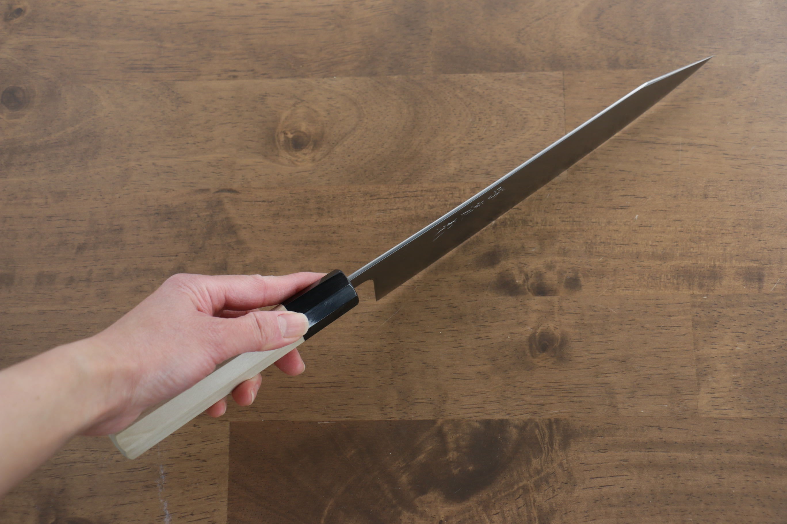 Jikko SG2 Kiritsuke Gyuto 230mm Magnolia Handle - Japanny - Best Japanese Knife