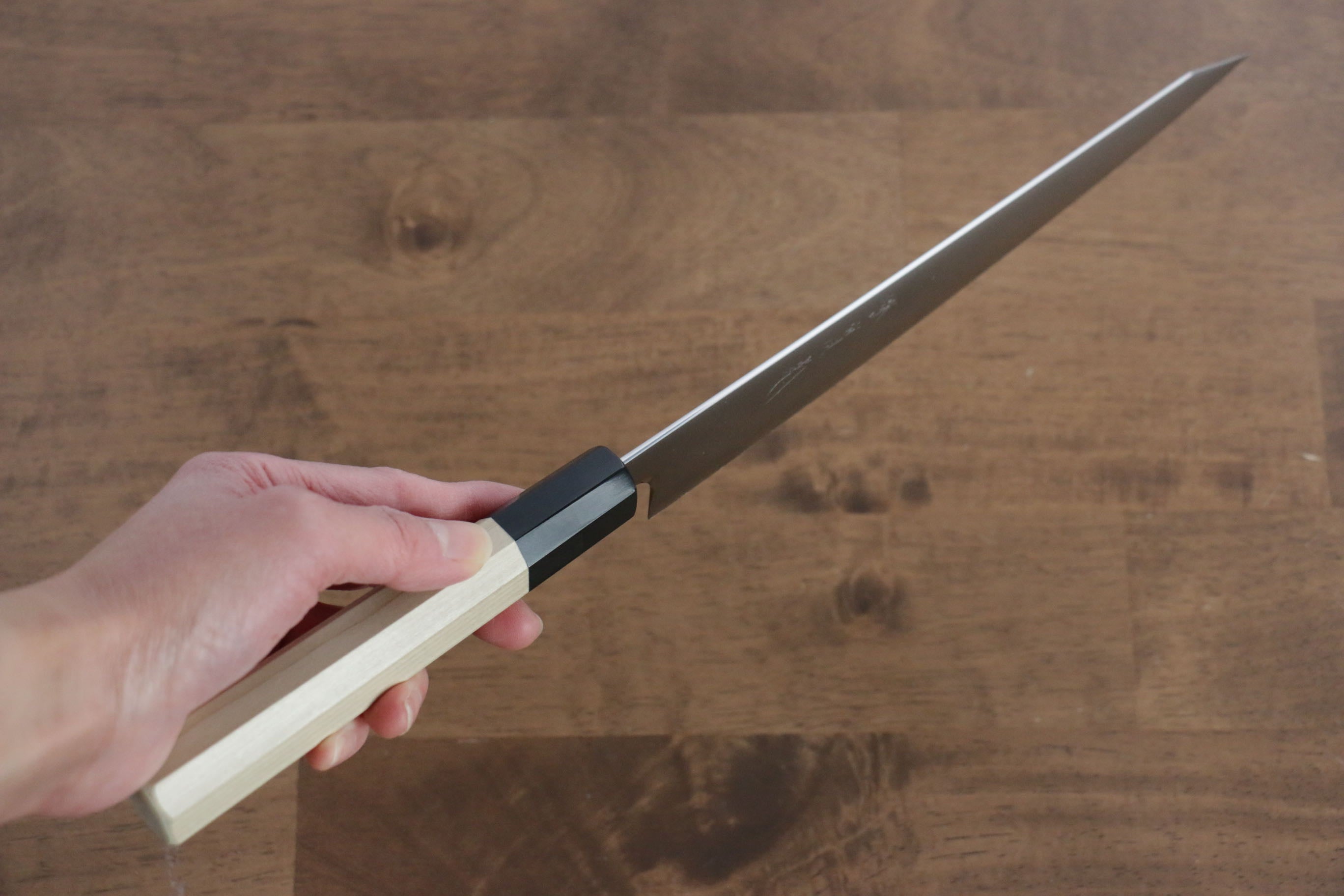 Jikko SG2 Kiritsuke Sujihiki 230mm Magnolia Handle - Japanny - Best Japanese Knife