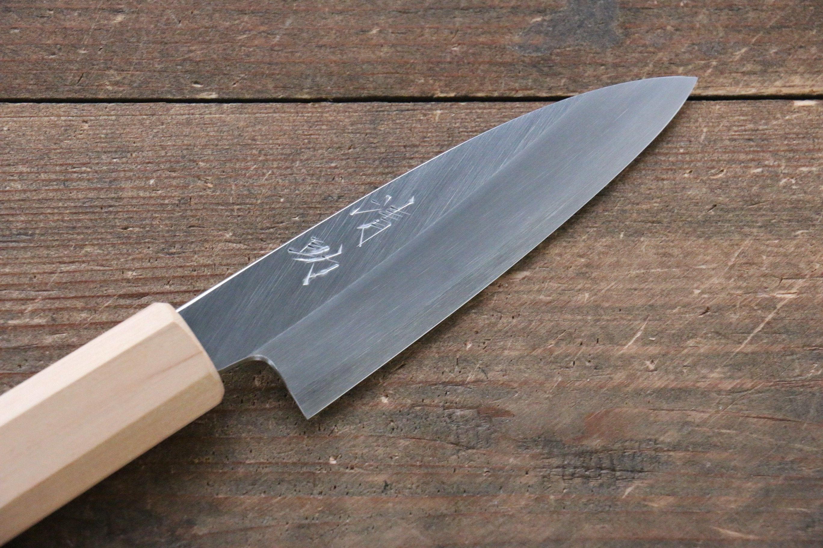 Seisuke Silver Steel No.3 Paring 85mm Cherry Tree Handle - Japanny - Best Japanese Knife