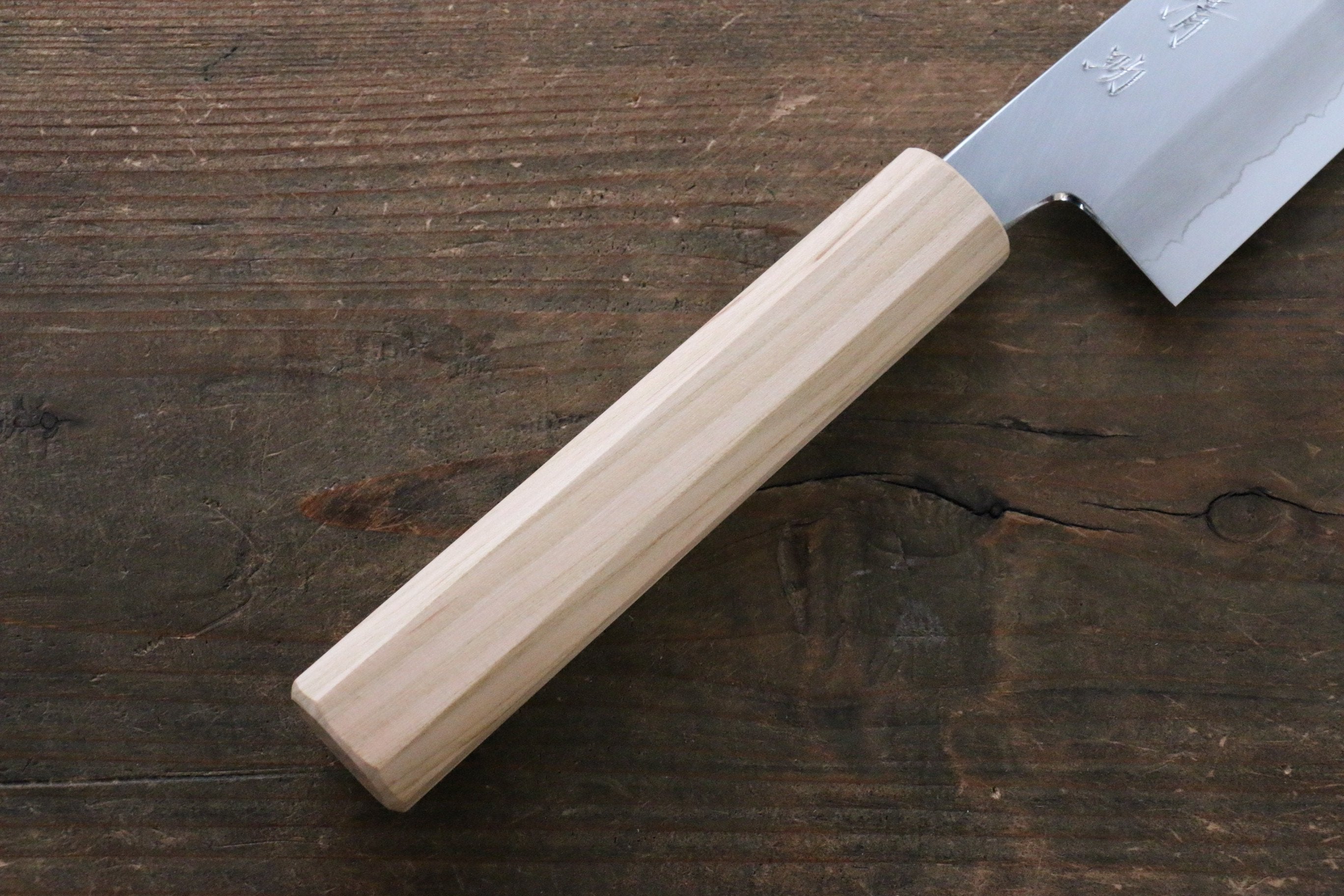 Seisuke Silver Steel No.3 Bunka 165mm Cherry Tree Handle - Japanny - Best Japanese Knife