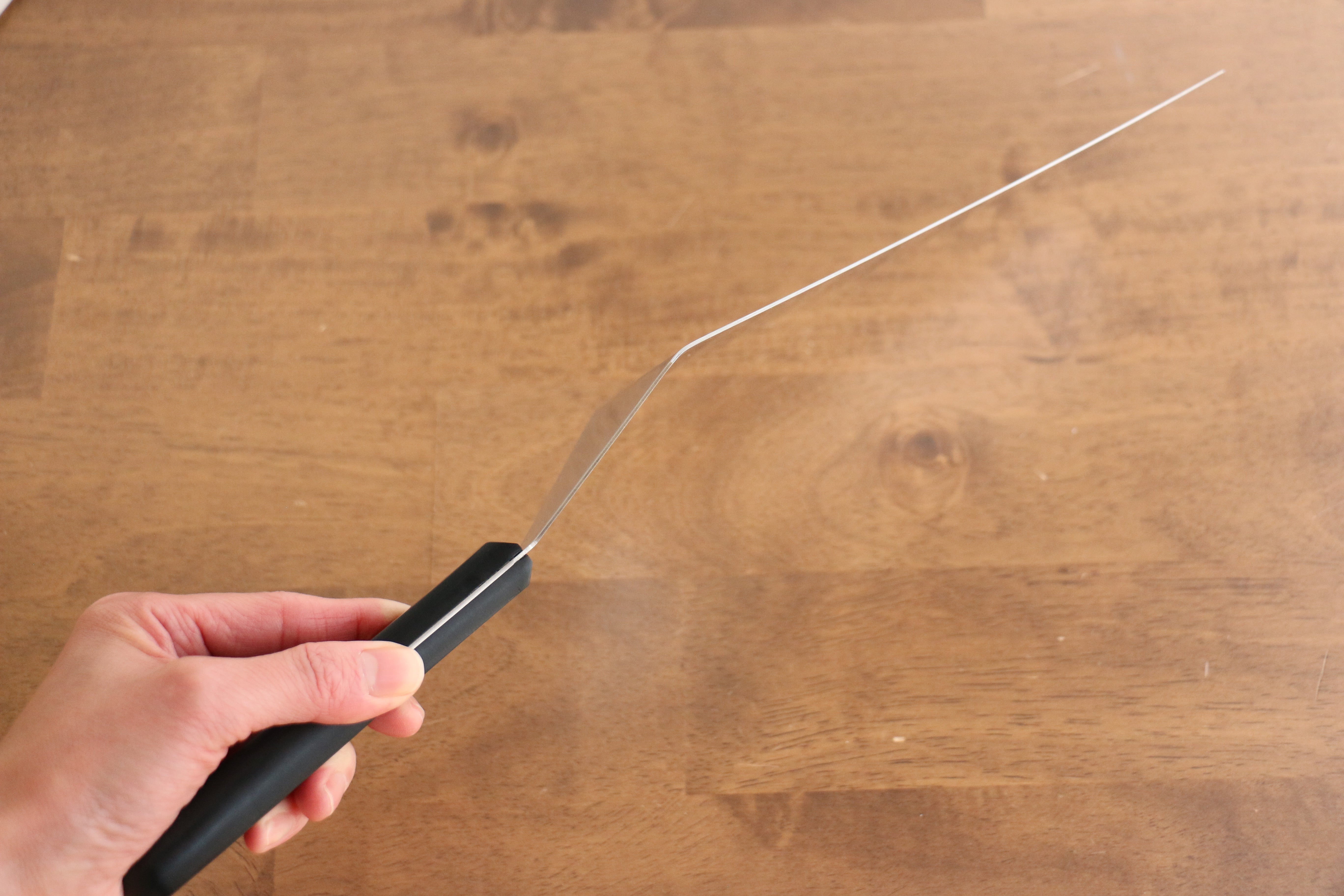 WUSTHOF Stainless Steel Turner 200mm Black Plastic Handle - Japanny - Best Japanese Knife