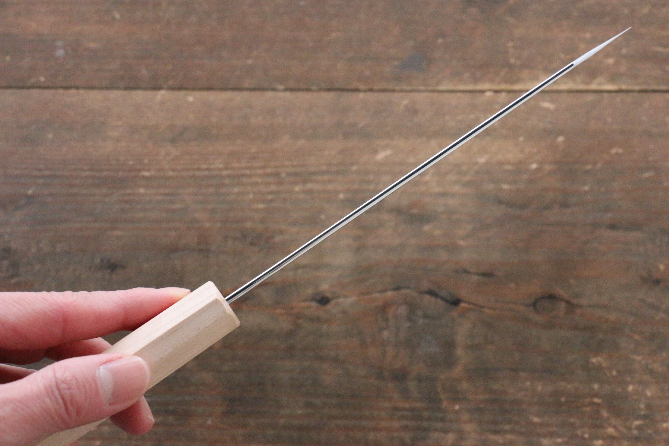 Seisuke Silver Steel No.3 Kiritsuke Petty-Utility 150mm Cherry Tree Handle - Japanny - Best Japanese Knife