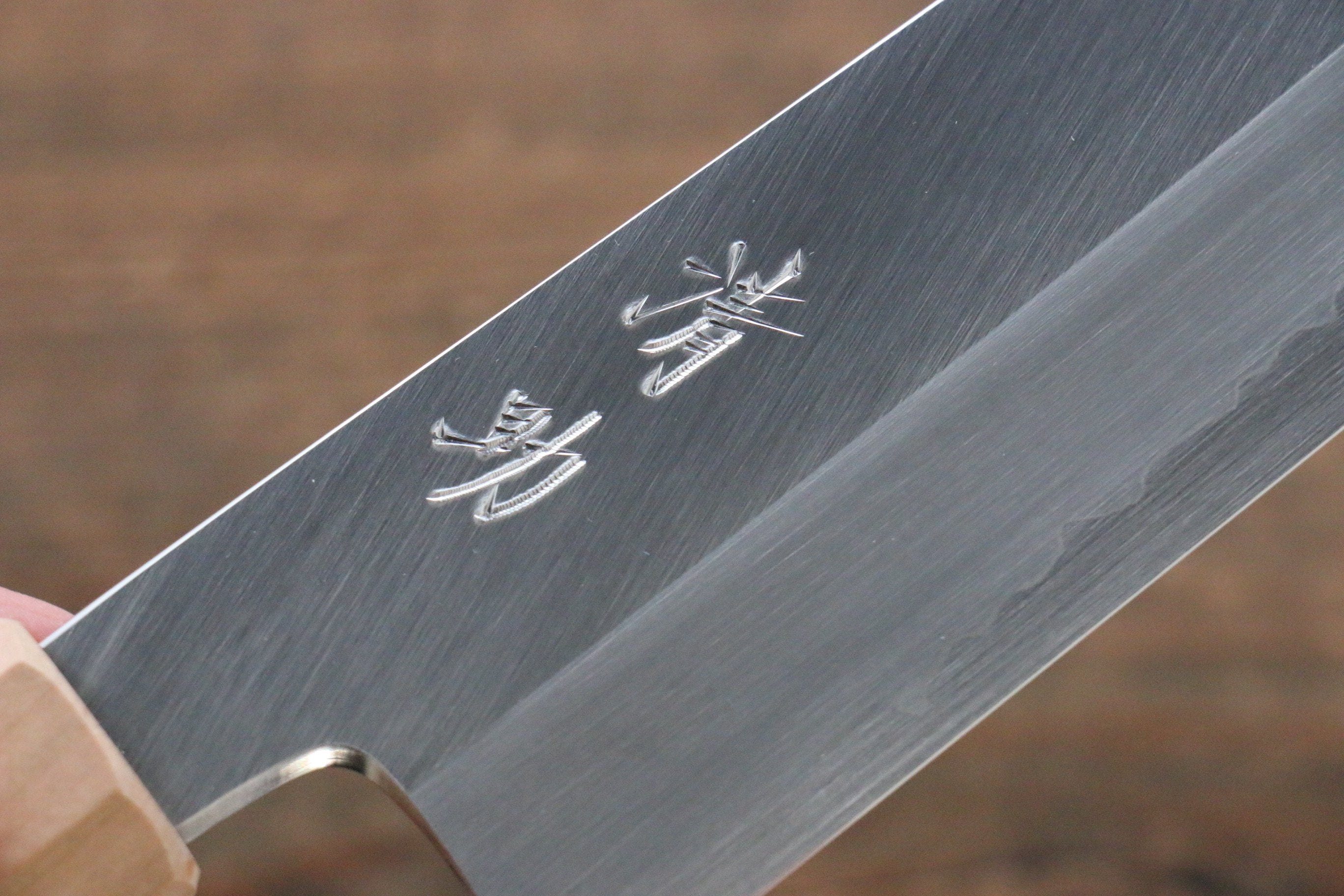 Seisuke Silver Steel No.3 Santoku 165mm Cherry Tree Handle - Japanny - Best Japanese Knife