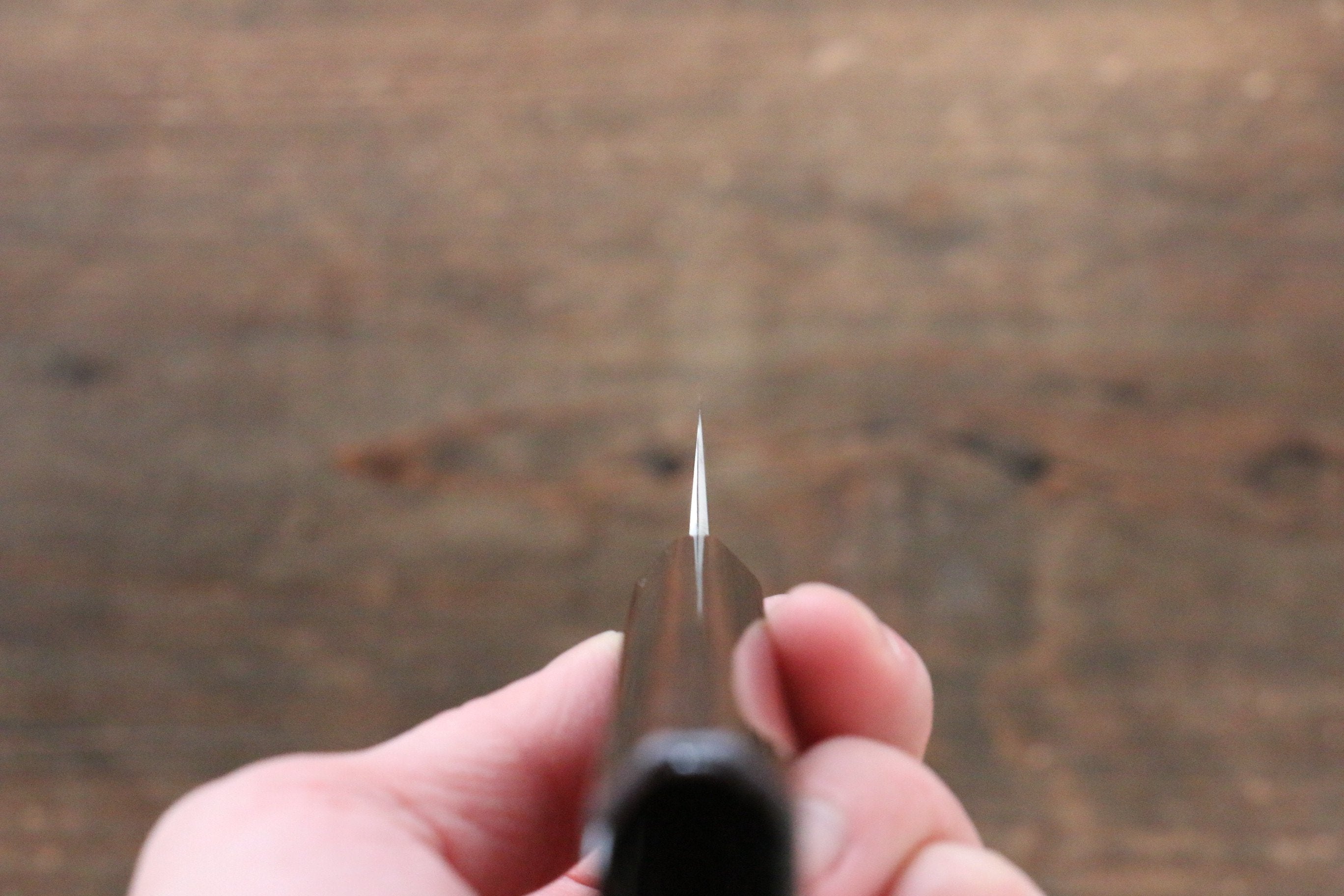 Seisuke Silver Steel No.3 Paring 85mm Wood(Lacquered) Handle - Japanny - Best Japanese Knife