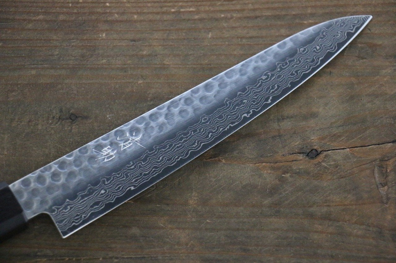 Seisuke AUS10 Petty-Utility 150mm Shitan Handle - Japanny - Best Japanese Knife