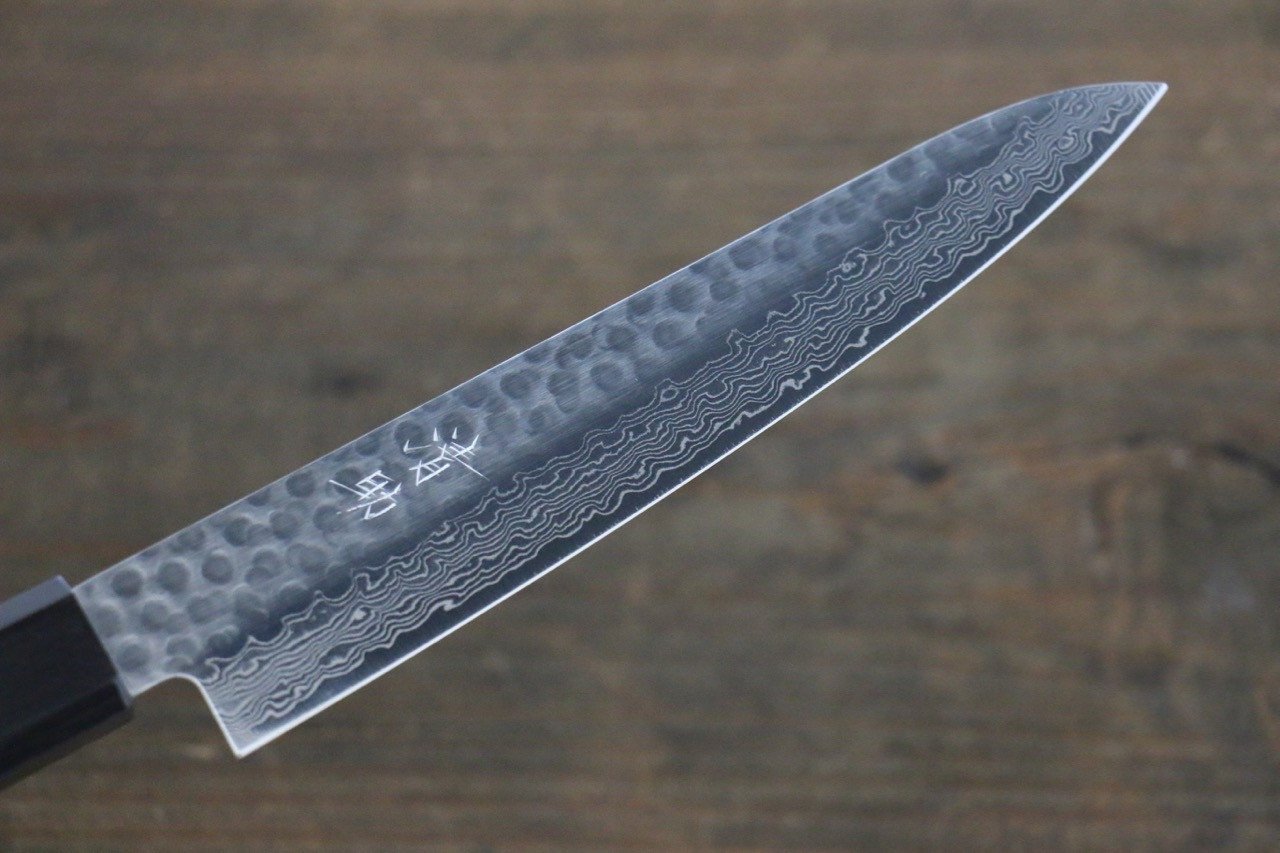 Seisuke AUS10 Petty-Utility 150mm Shitan Handle - Japanny - Best Japanese Knife