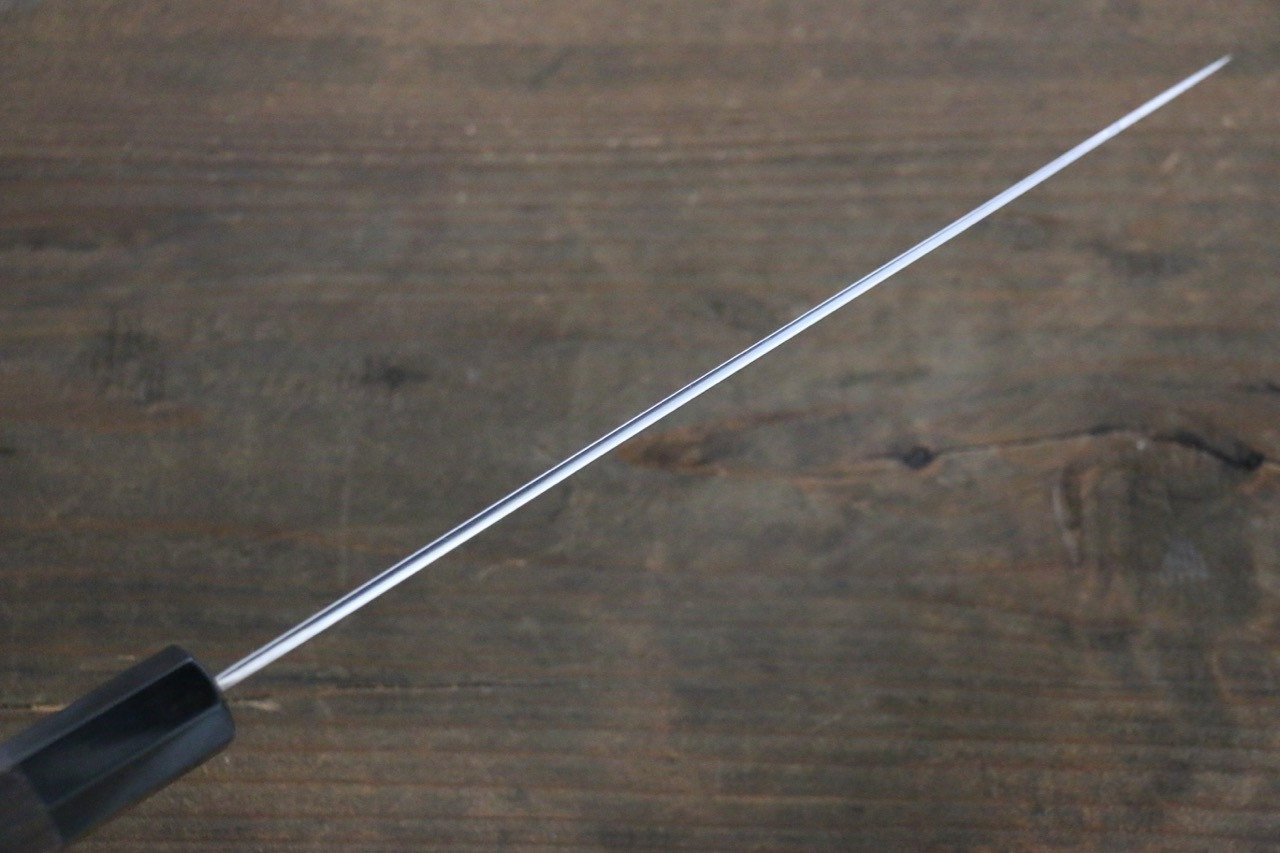 Sukenari ZDP189 Damascus Kiritsuke Gyuto 210mm Shitan Handle - Japanny - Best Japanese Knife