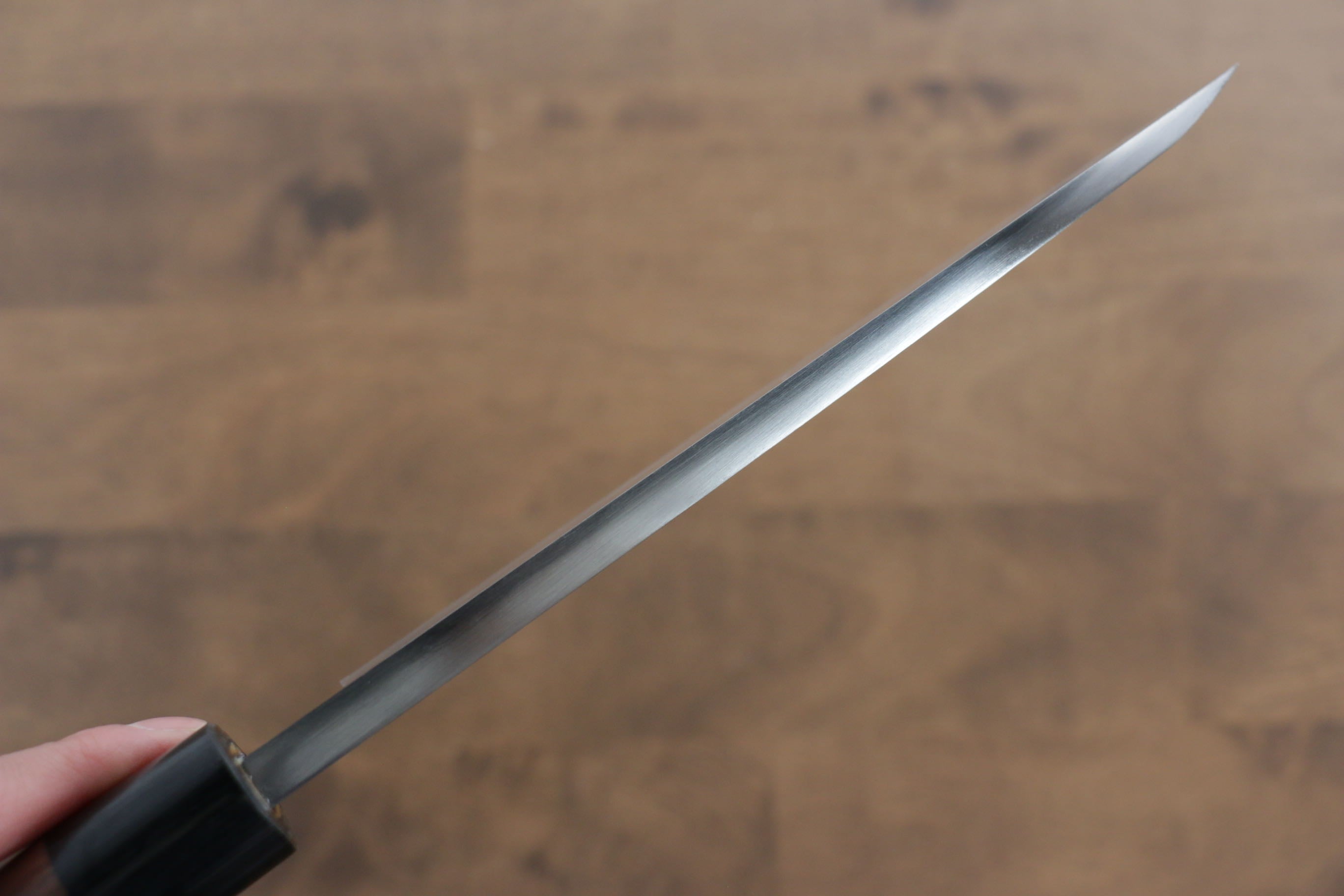 Jikko White Steel No.2 Deba 180mm Shitan Handle - Japanny - Best Japanese Knife