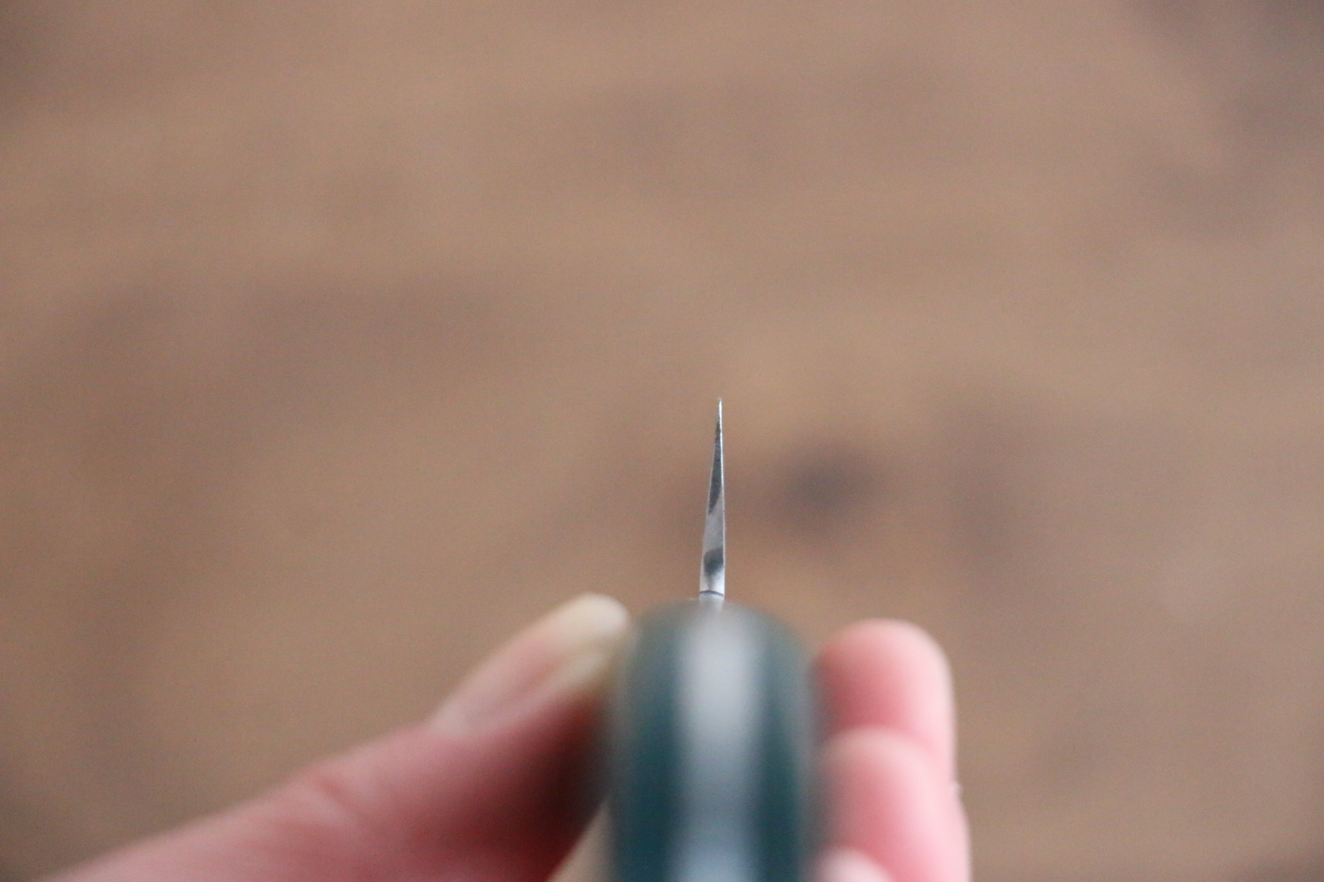 Sakai Takayuki VG10 17 Layer Damascus Petty-Utility 135mm Green Pakka wood Handle - Japanny - Best Japanese Knife