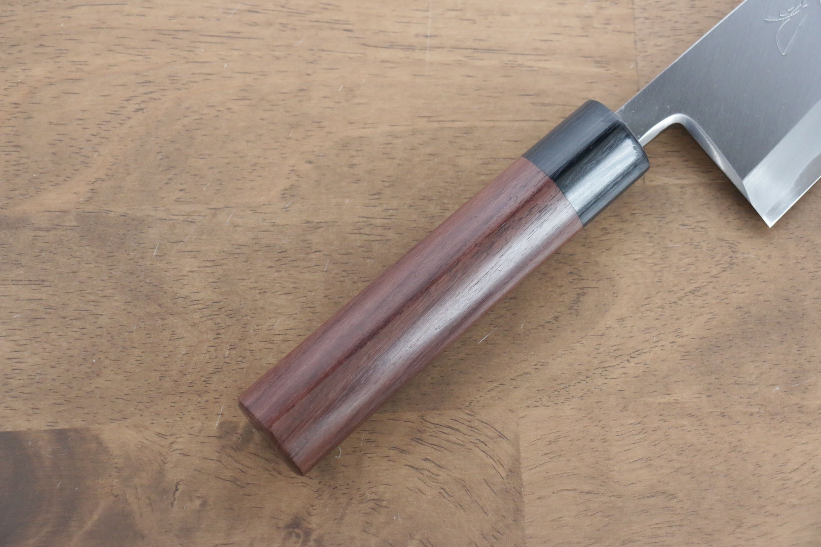 Jikko White Steel No.2 Deba 195mm Shitan Handle - Japanny - Best Japanese Knife