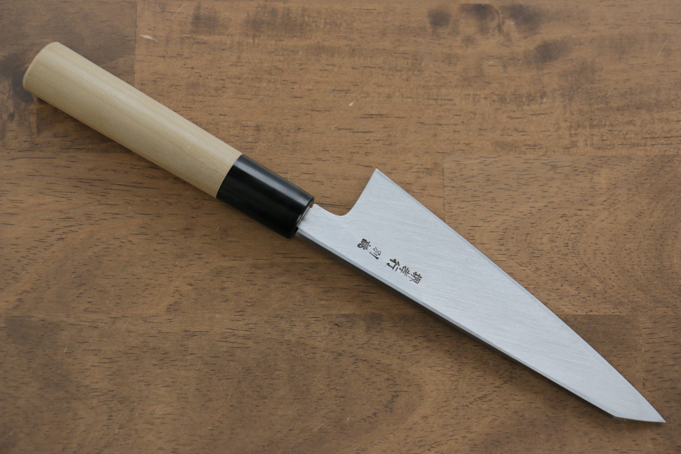 Sakai Takayuki Tokujyo White Steel No.2 Honesuki Boning 150mm Magnolia Handle - Japanny - Best Japanese Knife