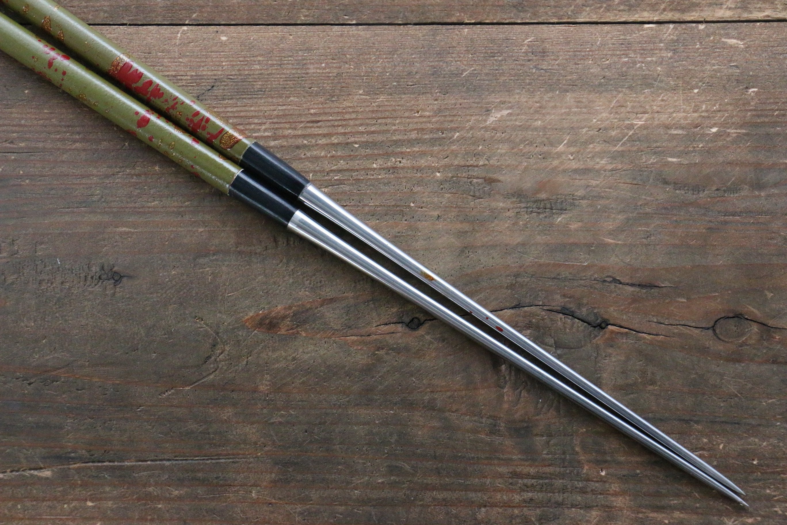 Moribashi Cooking Chopstick Green 165mm - Japanny - Best Japanese Knife