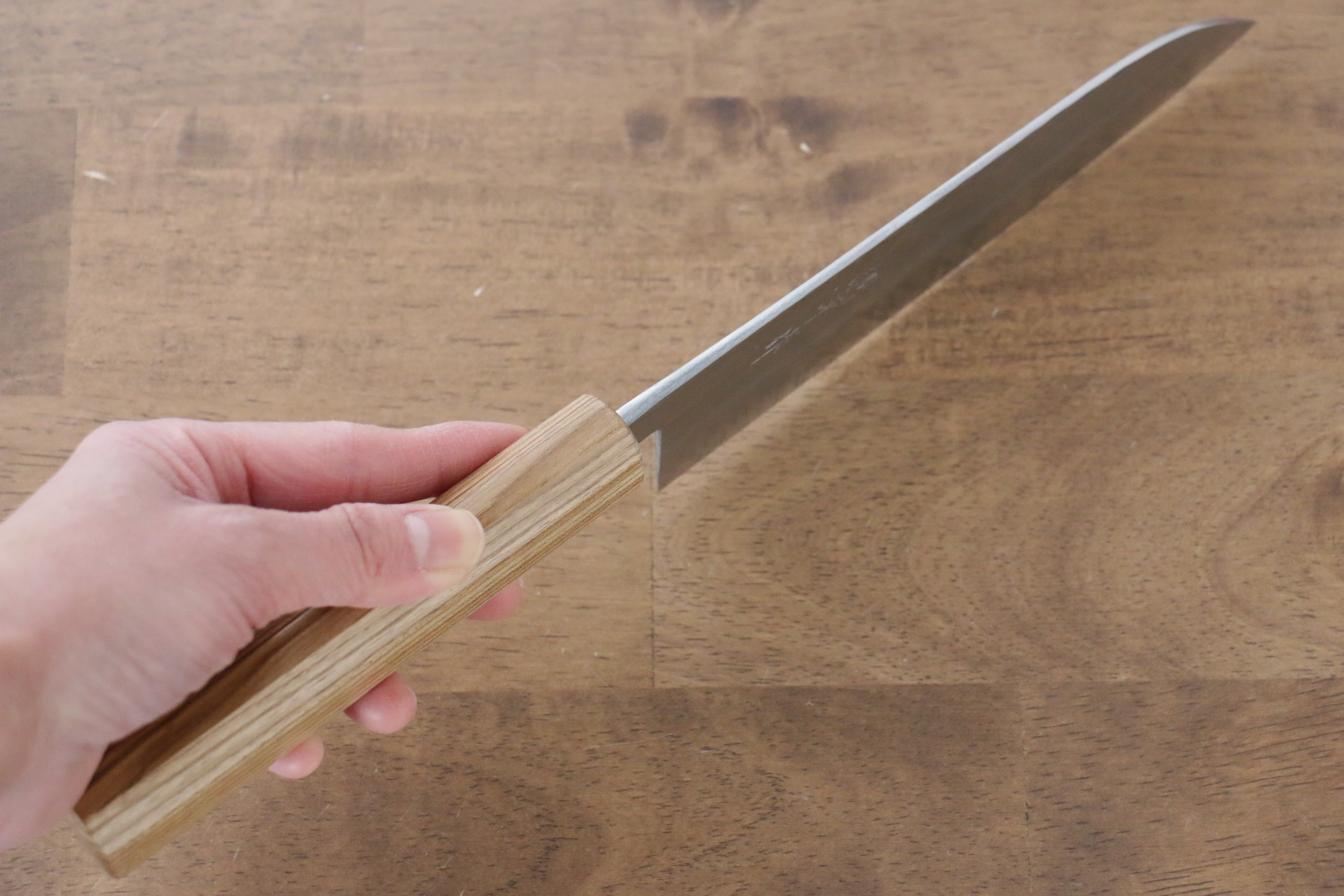 Kunihira VG1 Hammered Santoku 170mm Enju Handle - Japanny - Best Japanese Knife