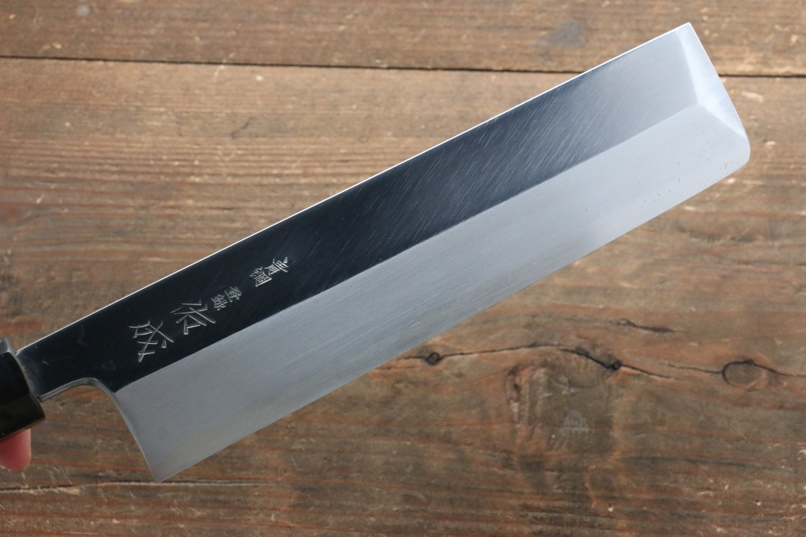 Sukenari Blue Steel No.2 Hongasumi Usuba 210mm Magnolia Handle - Japanny - Best Japanese Knife