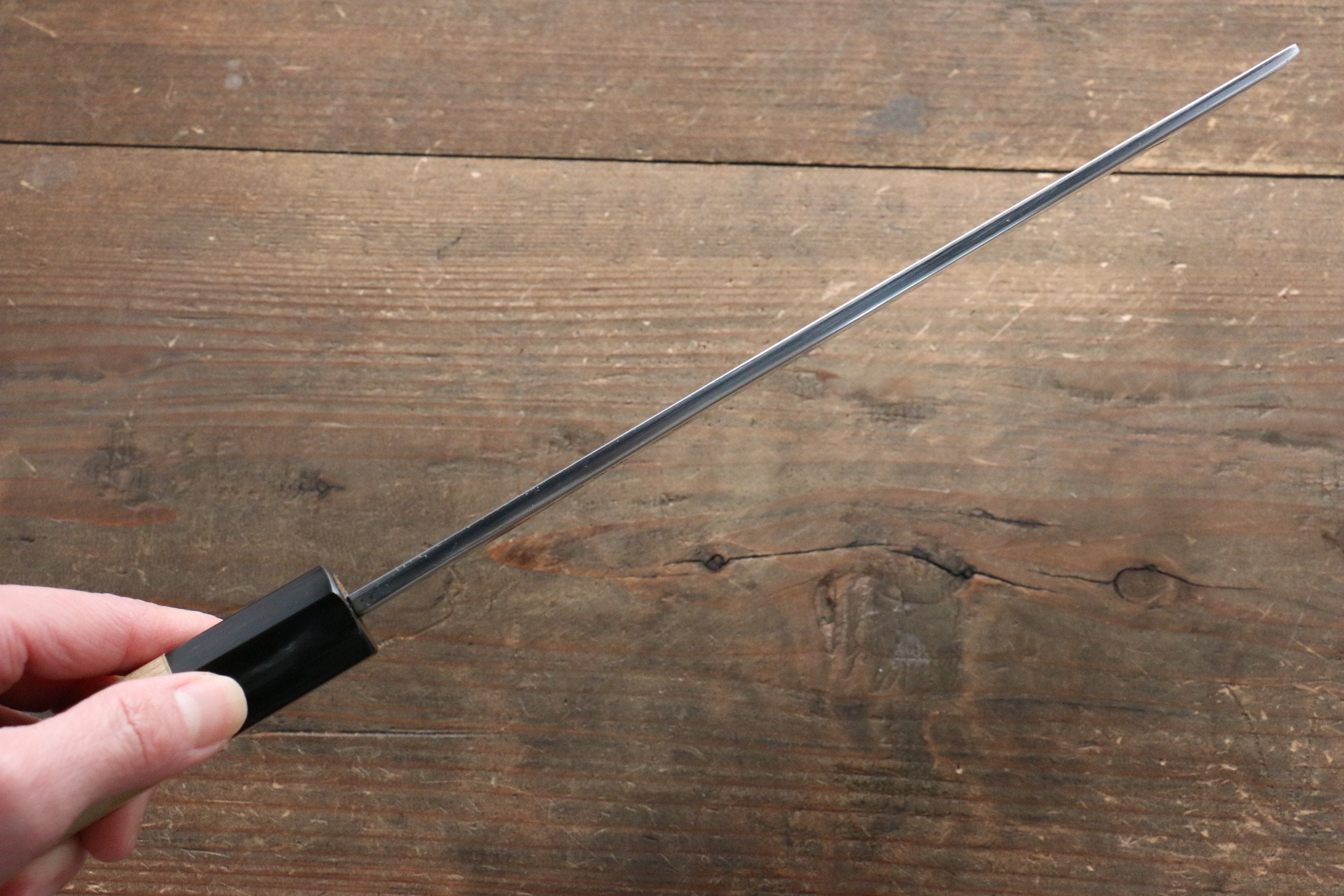 Sukenari Blue Steel No.2 Hongasumi Usuba 210mm Magnolia Handle - Japanny - Best Japanese Knife