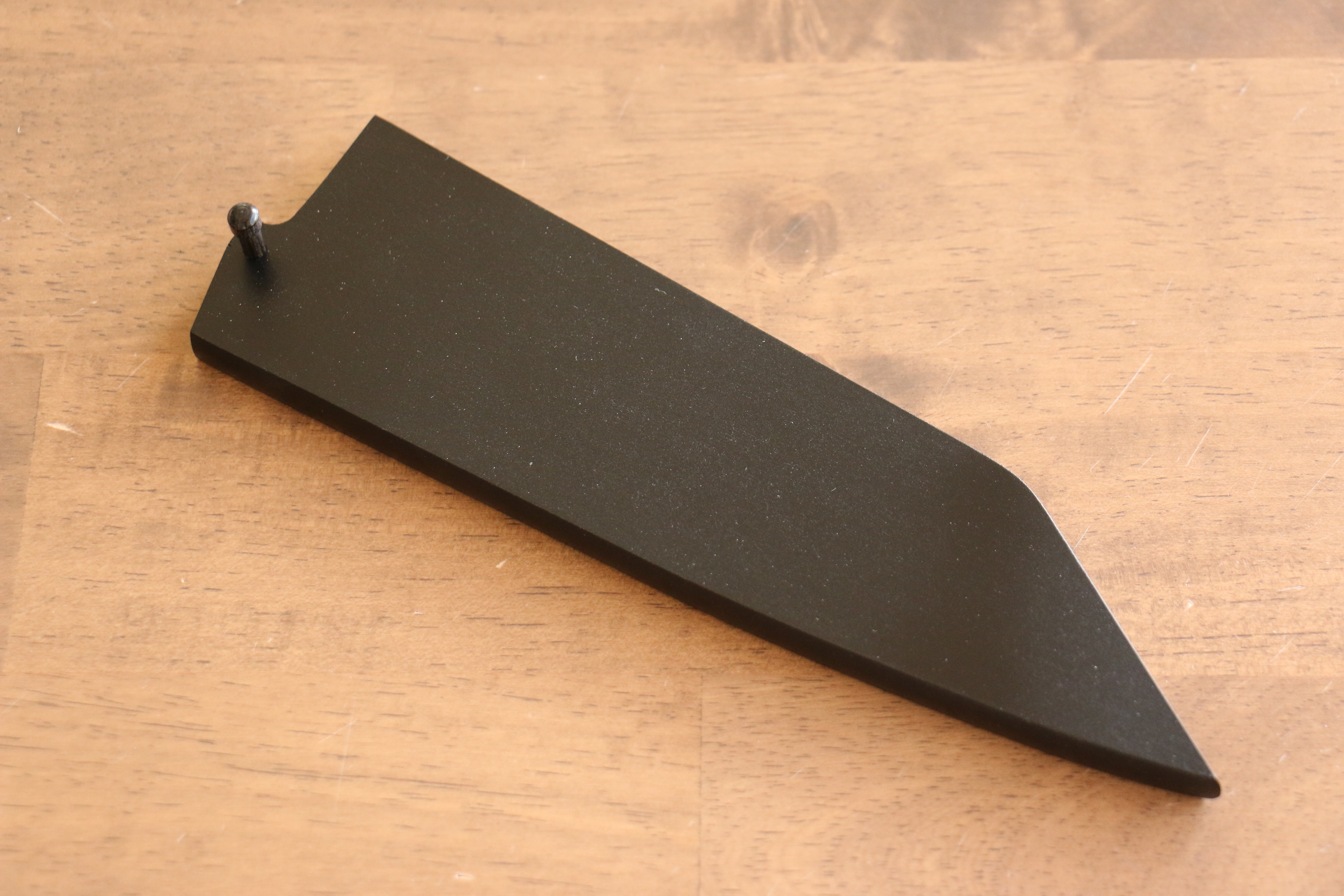 Black Saya Sheath for Bunka Knife with Plywood Pin 180mm - Japanny - Best Japanese Knife