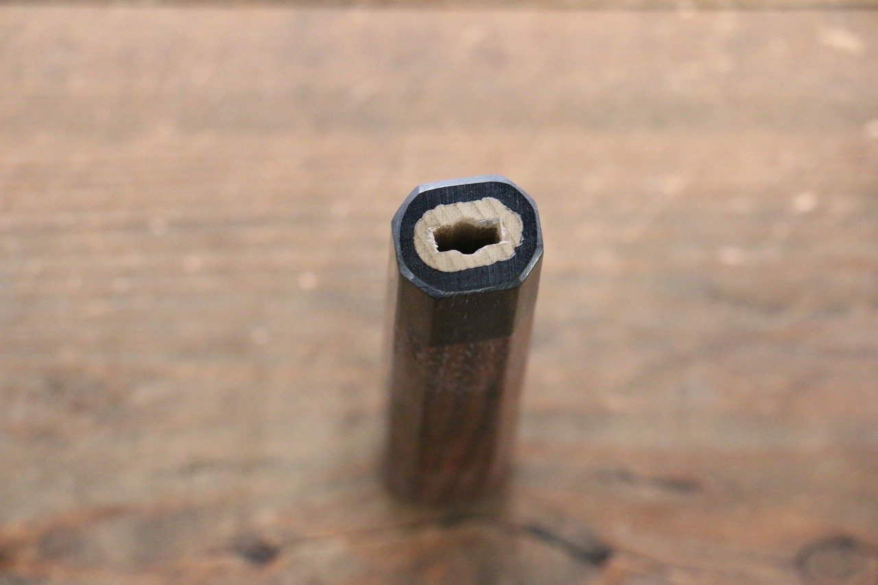 Octagonal Shitan Knife Handle for Sujihiki Knife 270mm - Japanny - Best Japanese Knife