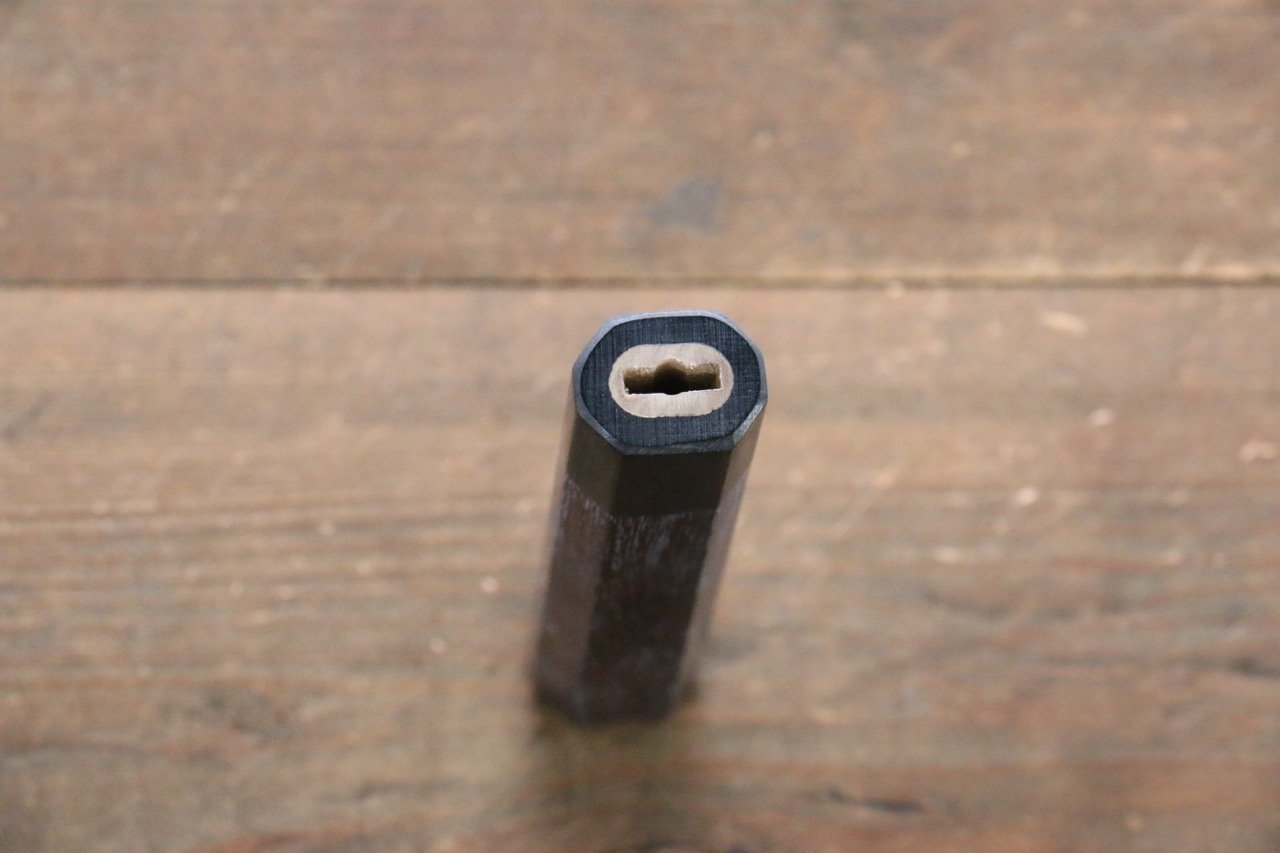 Octagonal Shitan Knife Handle for Gyuto Knife 240mm - Japanny - Best Japanese Knife