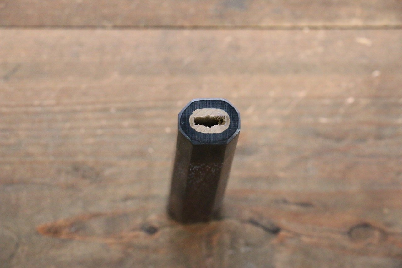 Octagonal Shitan Knife Handle for Gyuto Knife 210mm - Japanny - Best Japanese Knife