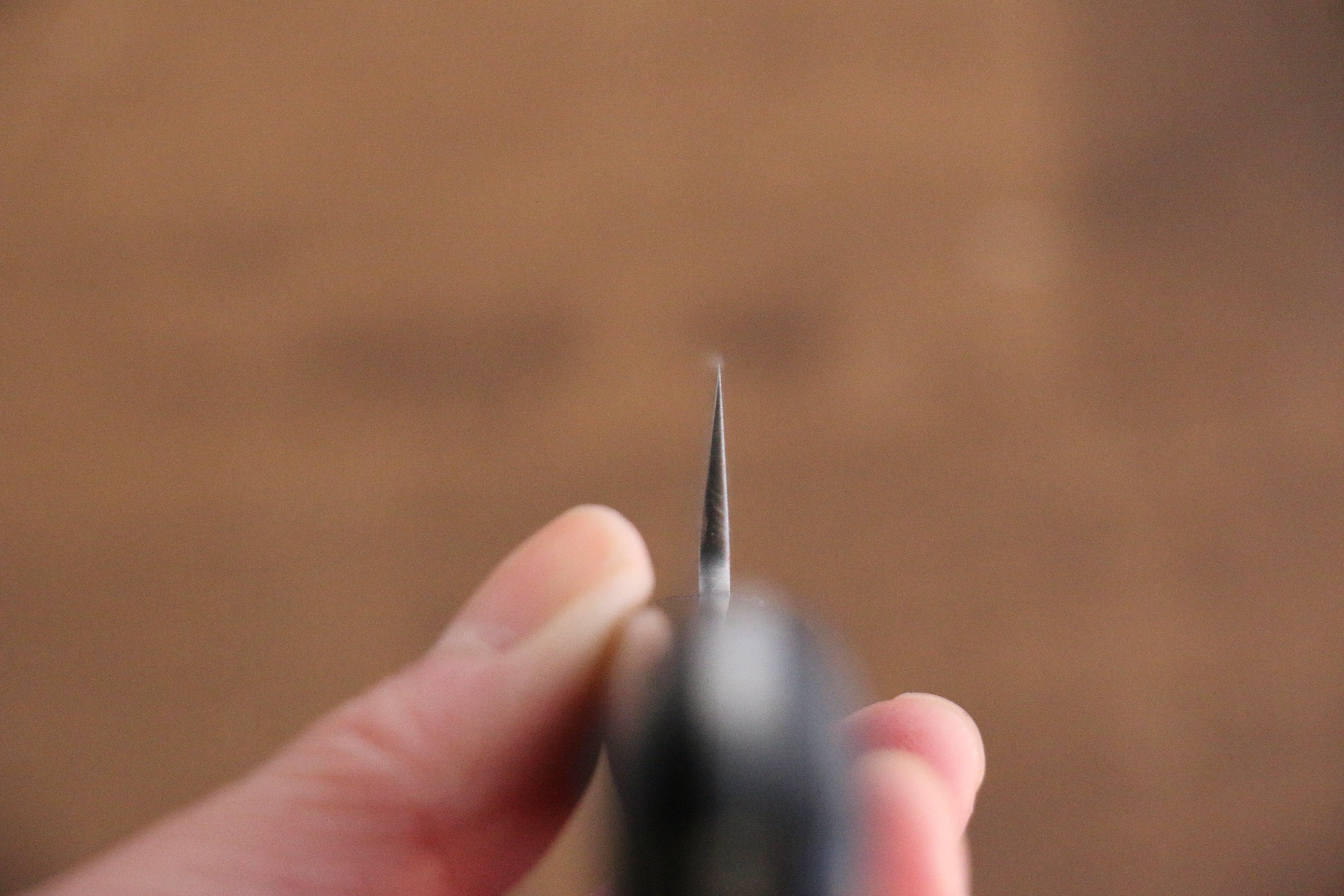 Seisuke Budou Silver Steel No.3 Nashiji Petty-Utility 135mm Purple Pakka wood Handle - Japanny - Best Japanese Knife