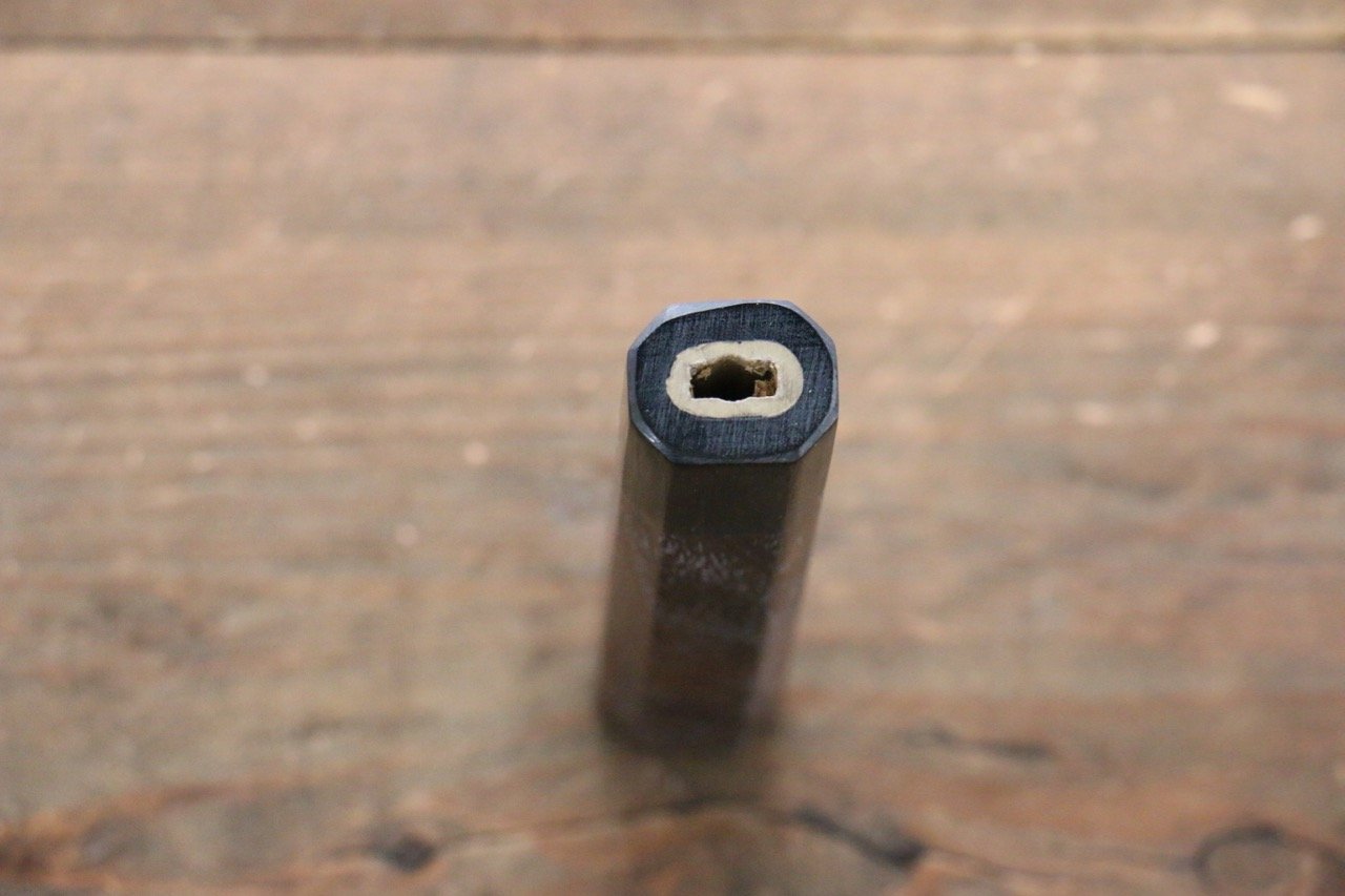 Octagonal Shitan Knife Handle for Sujihiki Knife 240mm - Japanny - Best Japanese Knife