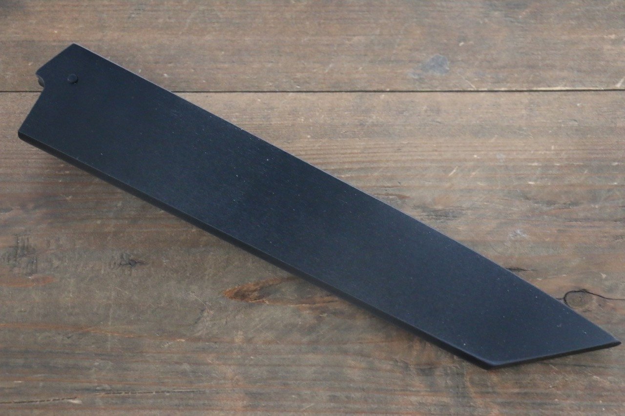 Black Saya Sheath for Kiritsuke Yanagiba Knife with Plywood Pin-240mm - Japanny - Best Japanese Knife